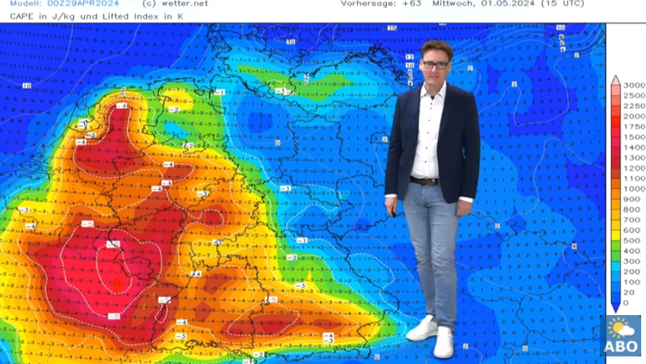 Unwetter-Alarm: Wetter am 1. Mai mit Krawall-Potenzial