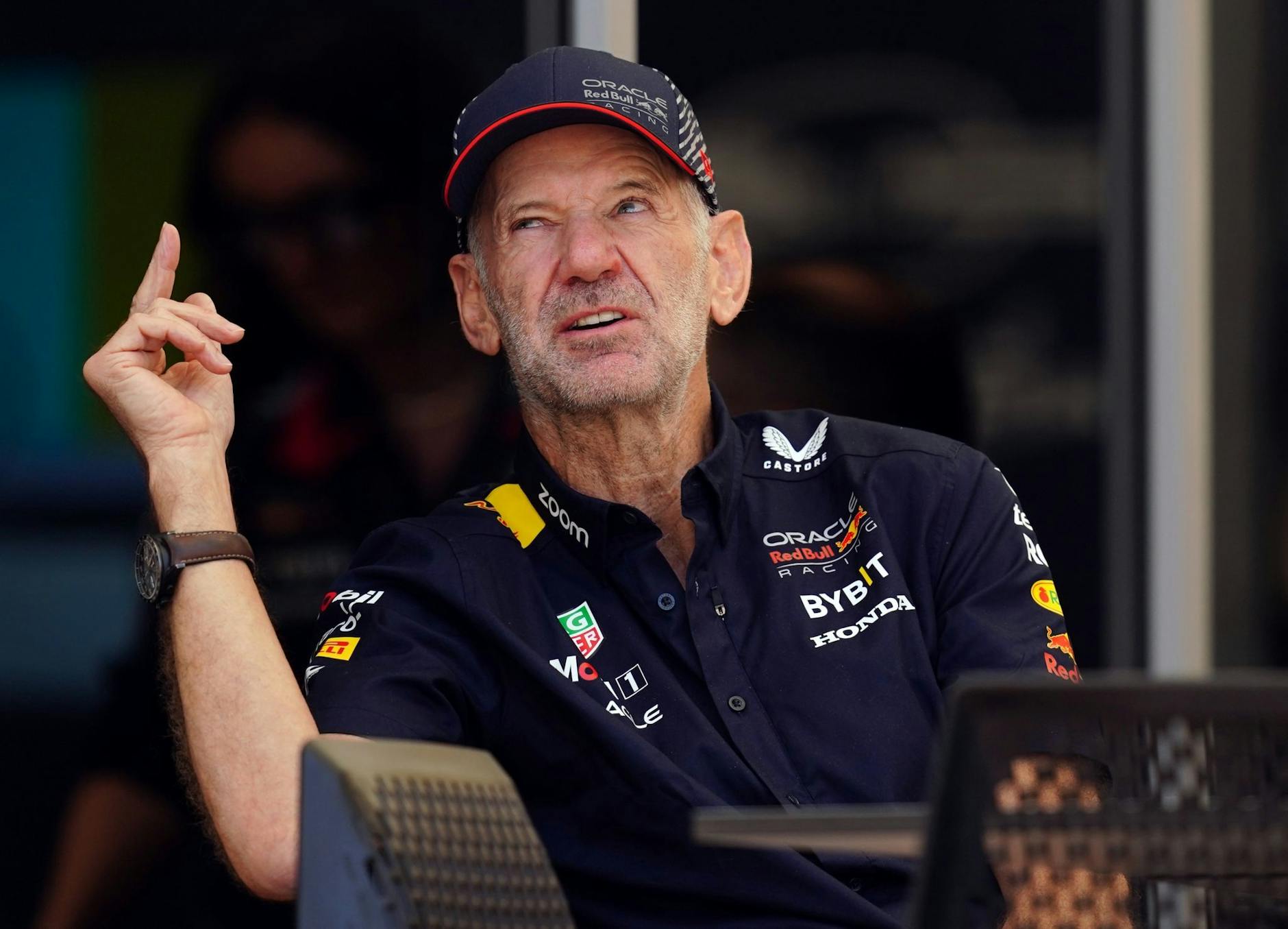 ARCHIV - Adrian Newey steht angeblich vor seinem Abschied bei Red Bull.