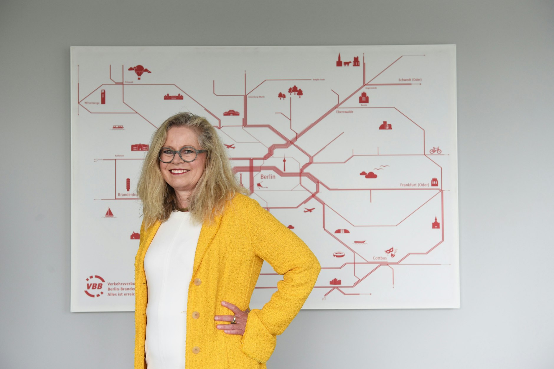 Ute Bonde ist seit 2023 Chefin des Verkehrsverbunds Berlin-Brandenburg.