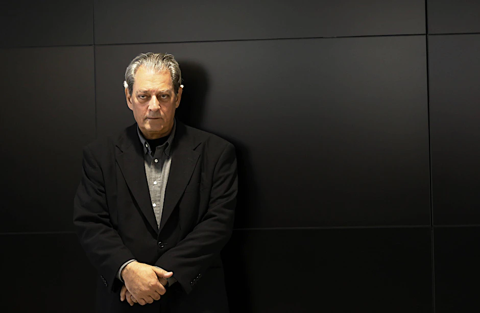 Paul Auster (1947–2024) bei einer Vorstellung seines Romans „4321“ in Madrid