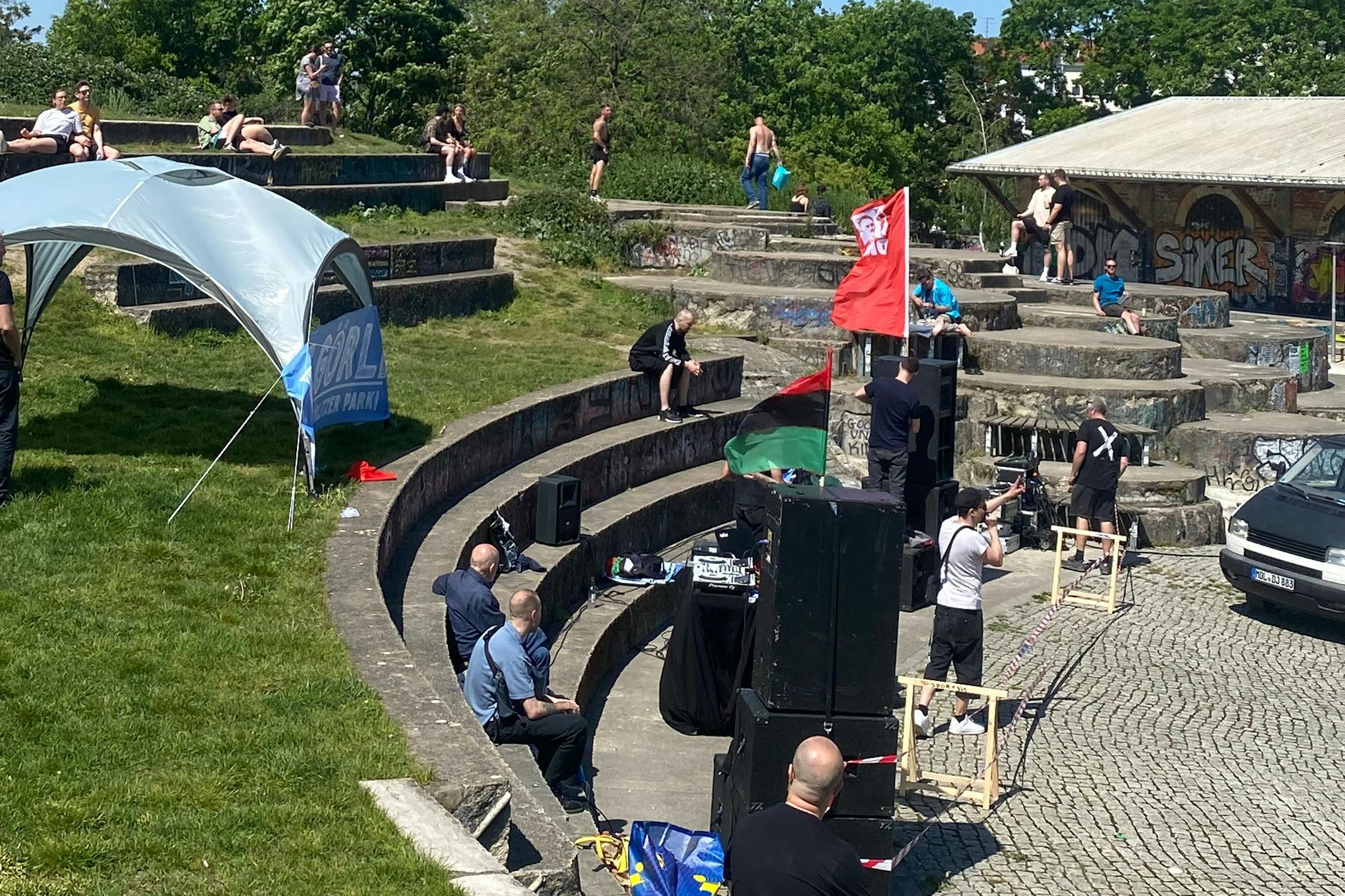 Bei der Free-Görli-Demo ist es absolut leer.