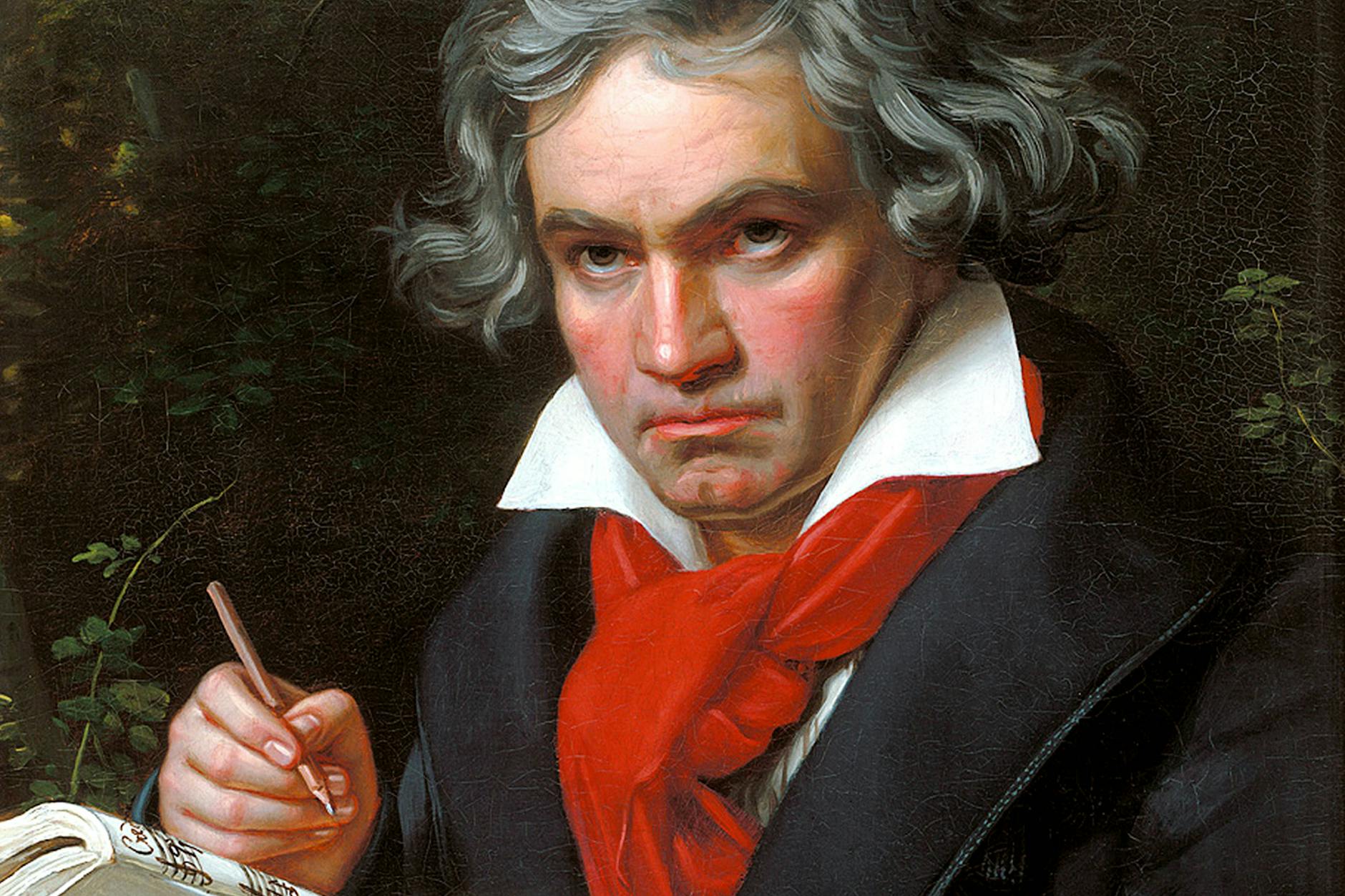 Die Haare ungezähmt, die Lippen entschlossen, der Blick visionär – so malte Joseph Stieler 1820 Ludwig van Beethoven. Der Komponist war damals 49 Jahre alt und arbeitete an der „Missa solemnis“.