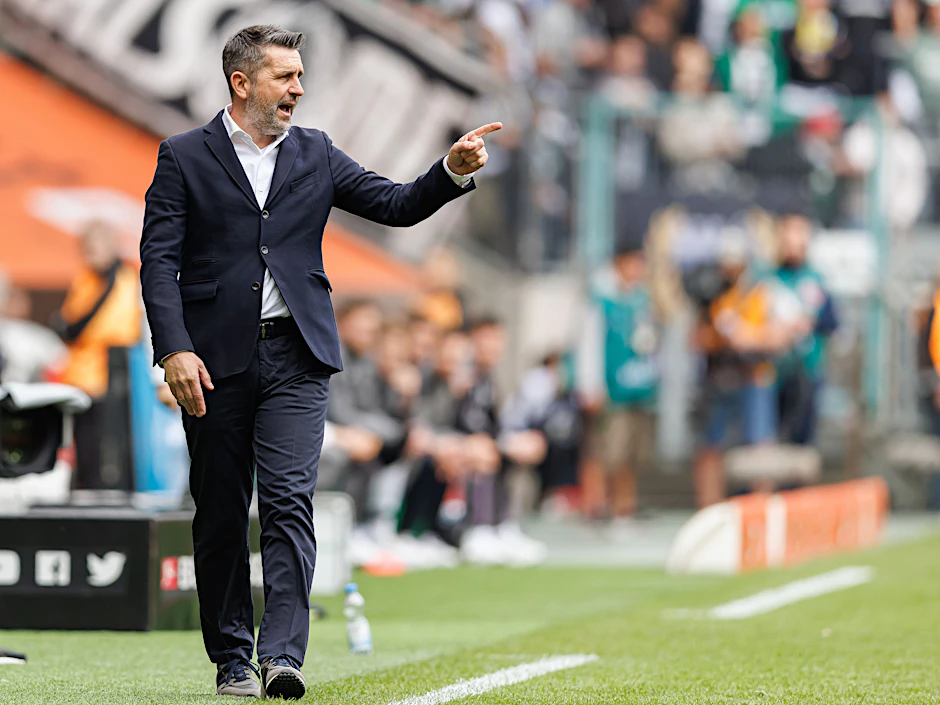 Wie lange gibt er noch die Kommandos? Trainer Nenad Bjelica vom 1. FC Union Berlin&nbsp;