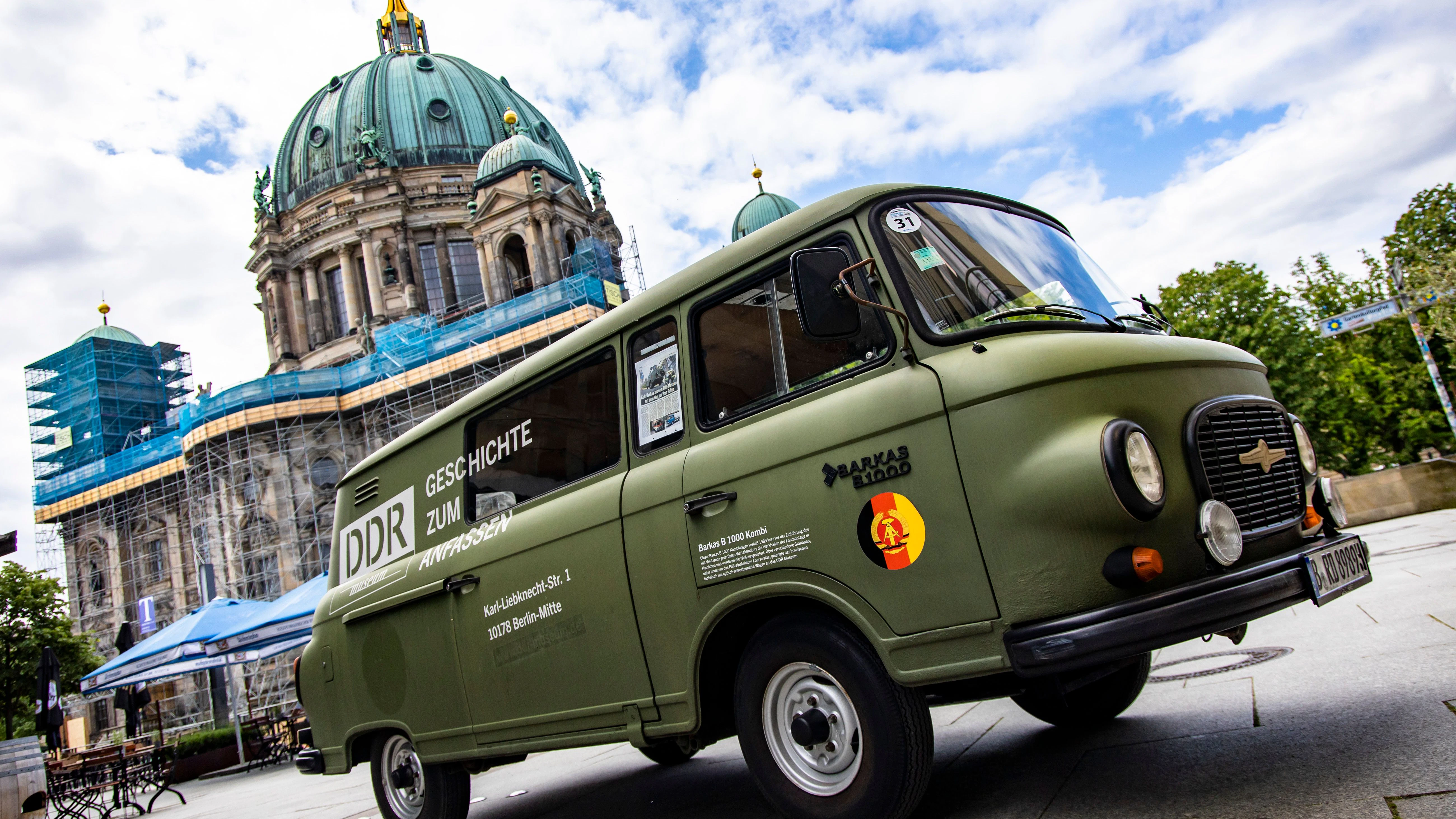 Ein Barkas-Wagen aus der DDR, auch er muss ins neue Depot umziehen.&nbsp;