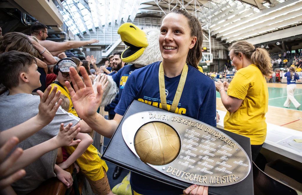 Die organische Entwicklung verhilft den Frauen von Alba Berlin zum ersten Titel