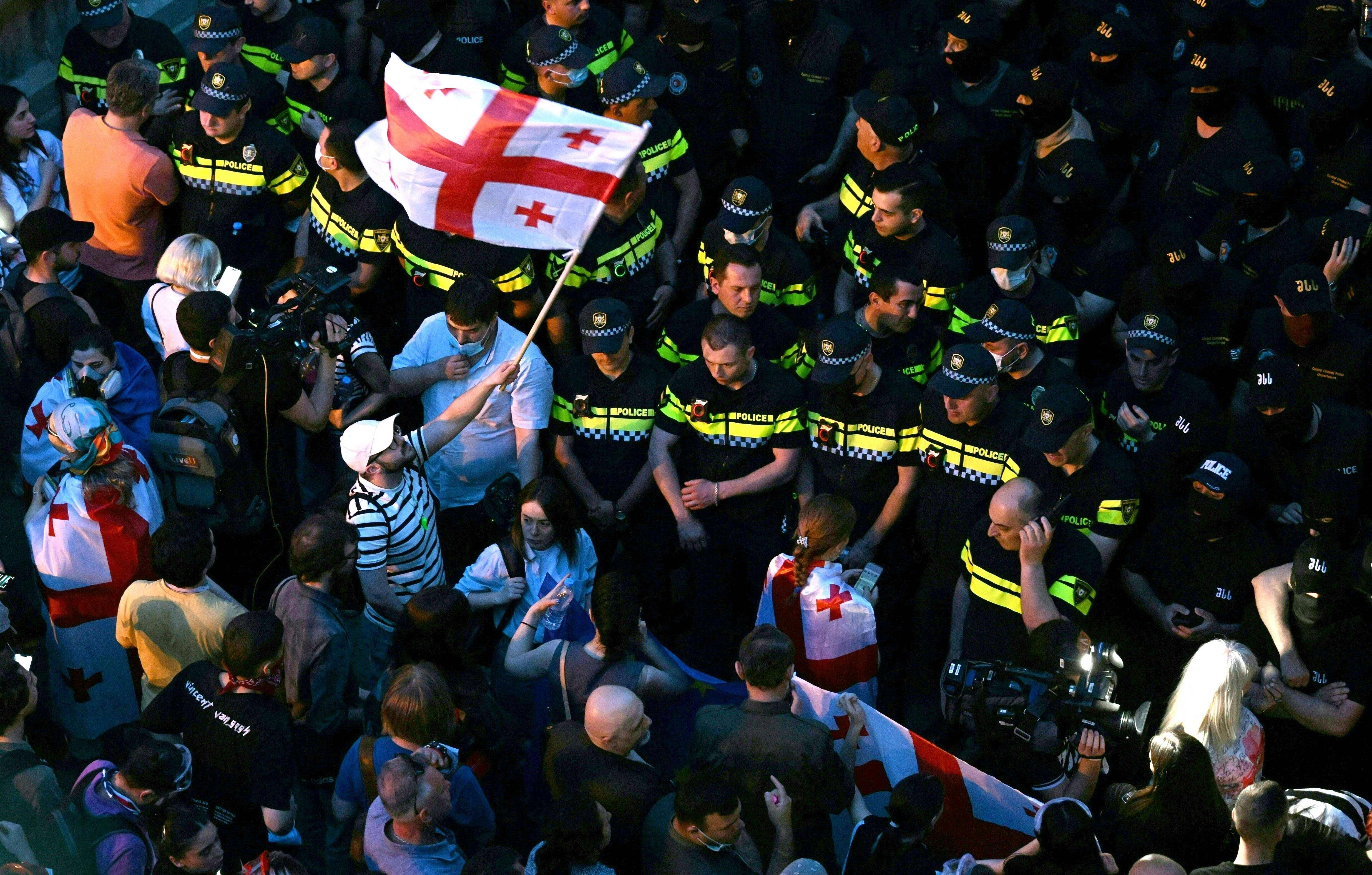 Proteste in Georgien eskalieren: „Es gibt kein Zurück mehr“