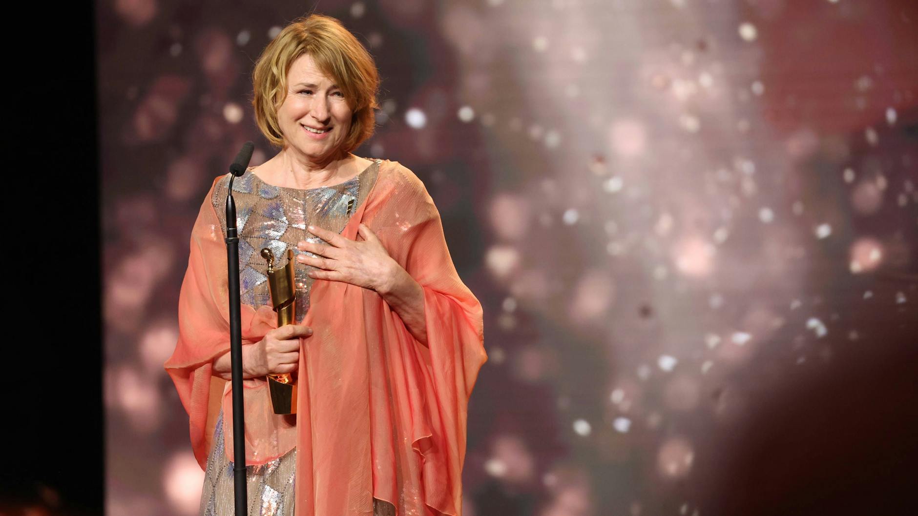 Tränen des Glücks! Corinna Harfouch gewinnt den Deutschen Filmpreis