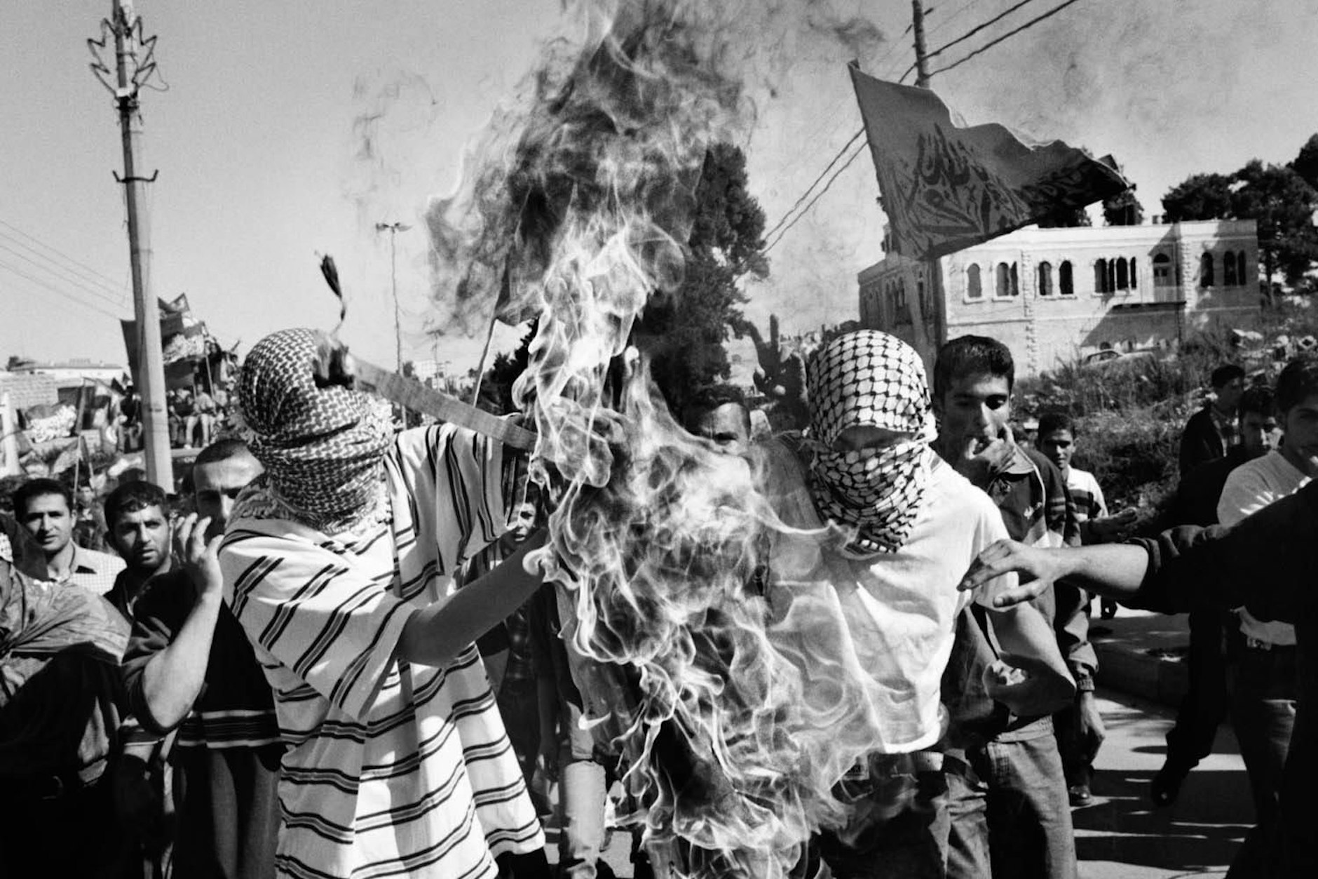 Beginn der ersten Intifada im Gazastreifen im Jahr 1987.