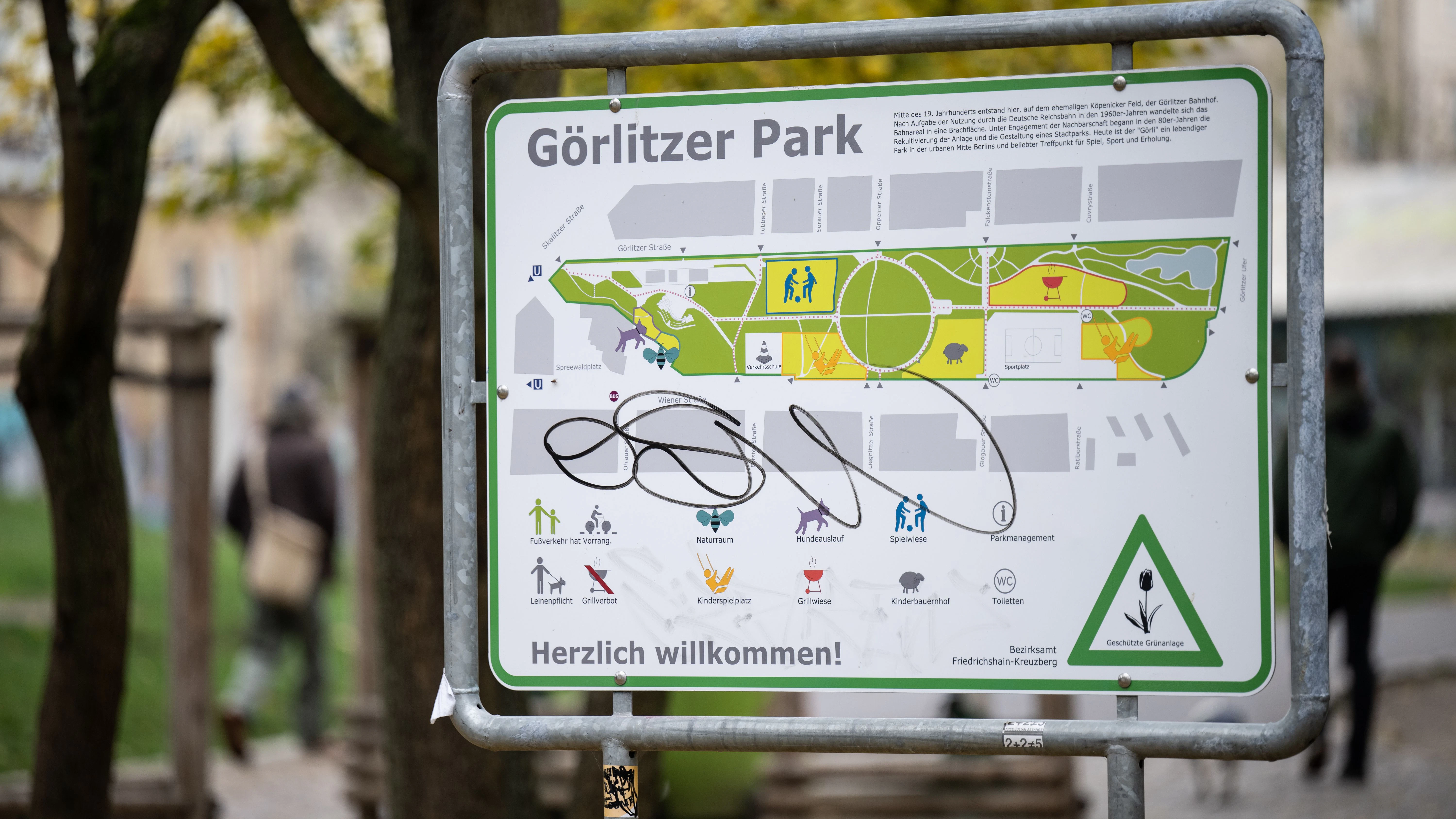 Auch im Görlitzer Park gilt ab Samstag striktes Messerverbot.
