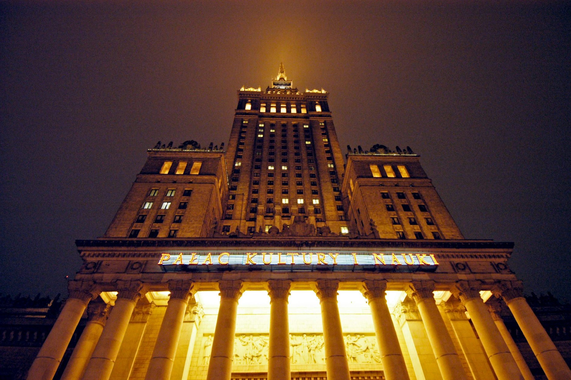Der Kulturpalast in Warschau