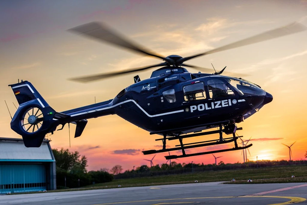 Polis helikopteri 20 yıldır Berlin ve Brandenburg'u izliyor