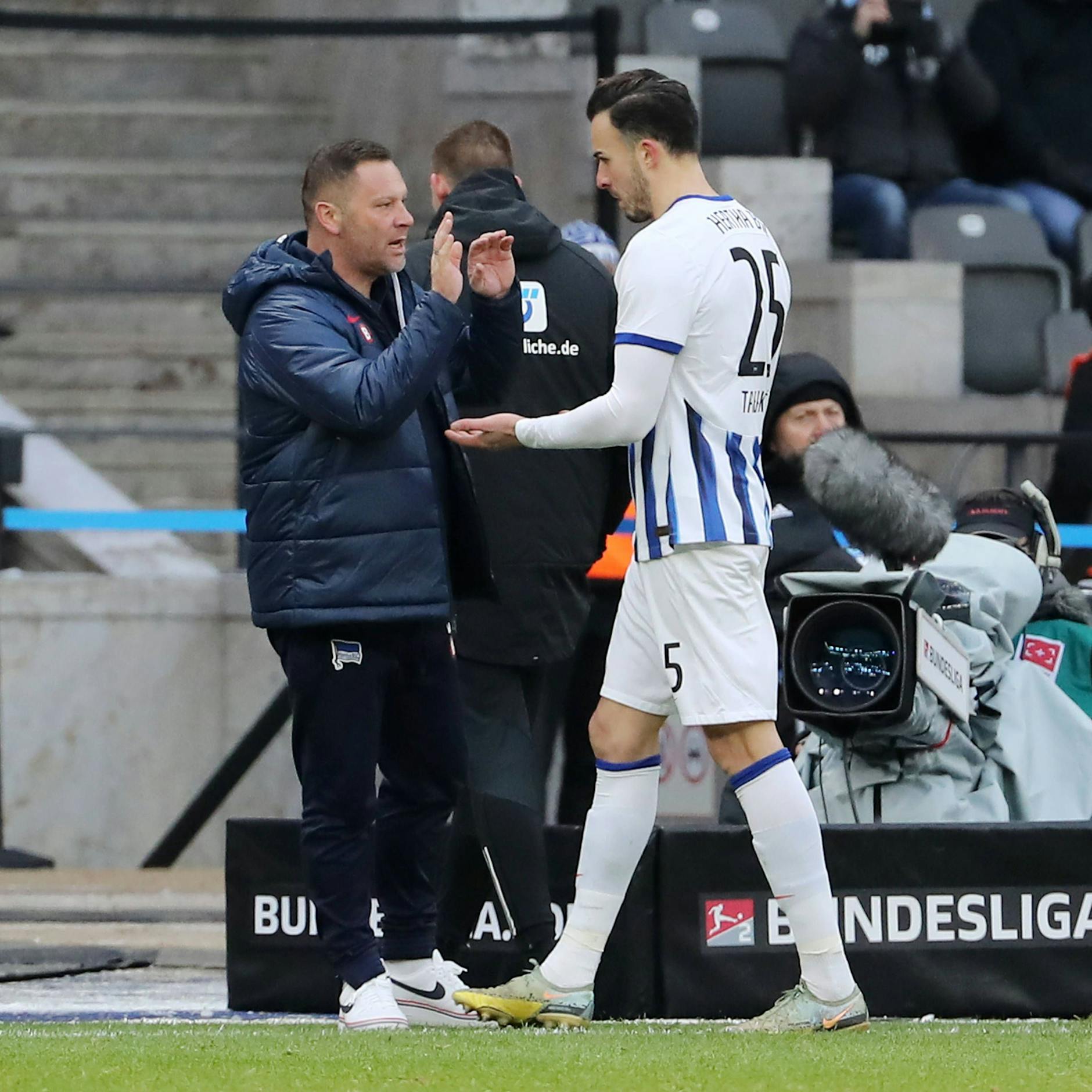 Trainer Pal Dardai machte Haris Tabakovic zum Top-Torjäger der Zweiten Liga.