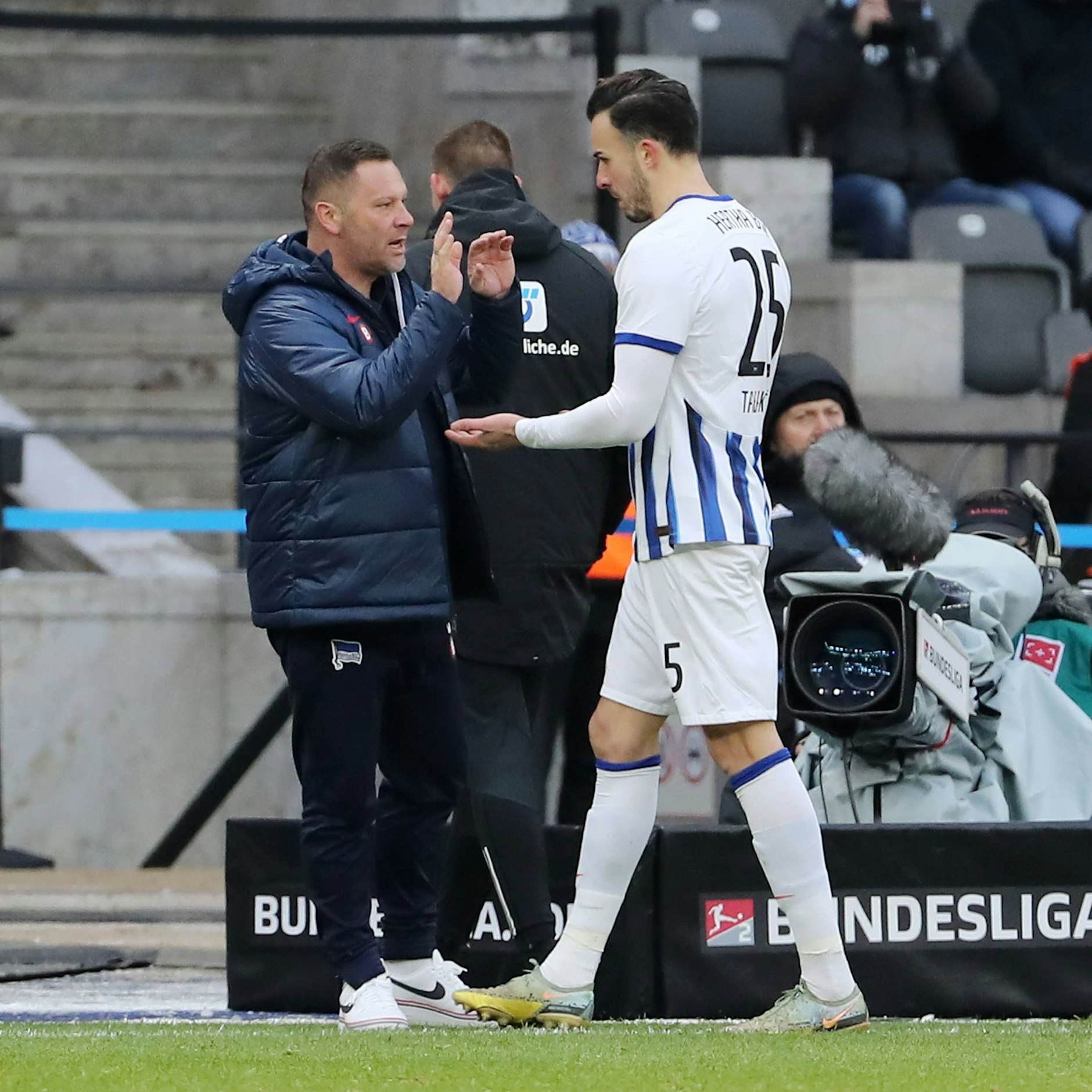 Trainer Pal Dardai machte Haris Tabakovic zum Top-Torjäger der Zweiten Liga.