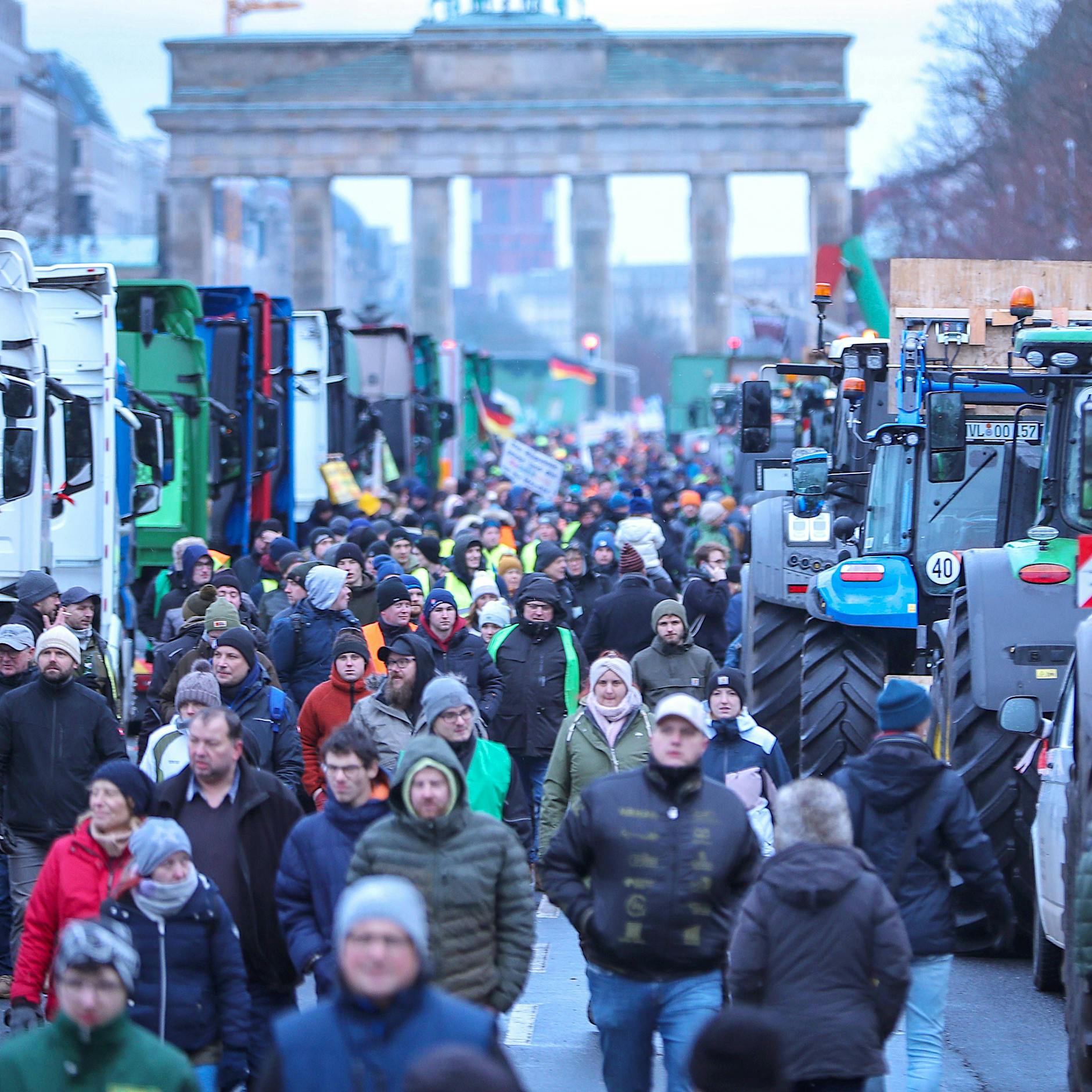 Bauernproteste: „Demos müssen nicht die letzten gewesen sein“ - Brandenburgs Bauernpräsident