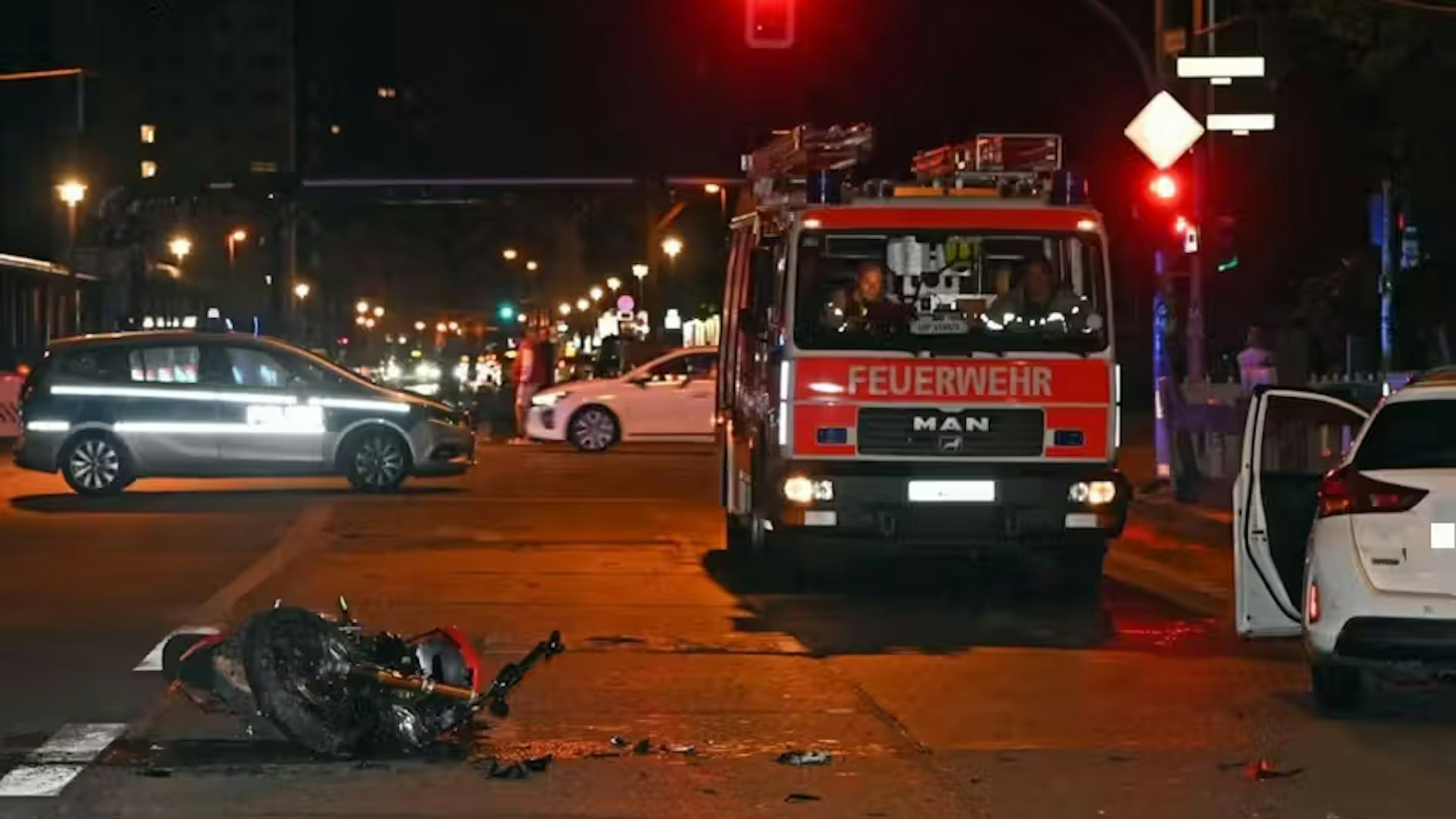 Schwerer Unfall auf der Köpenicker Straße