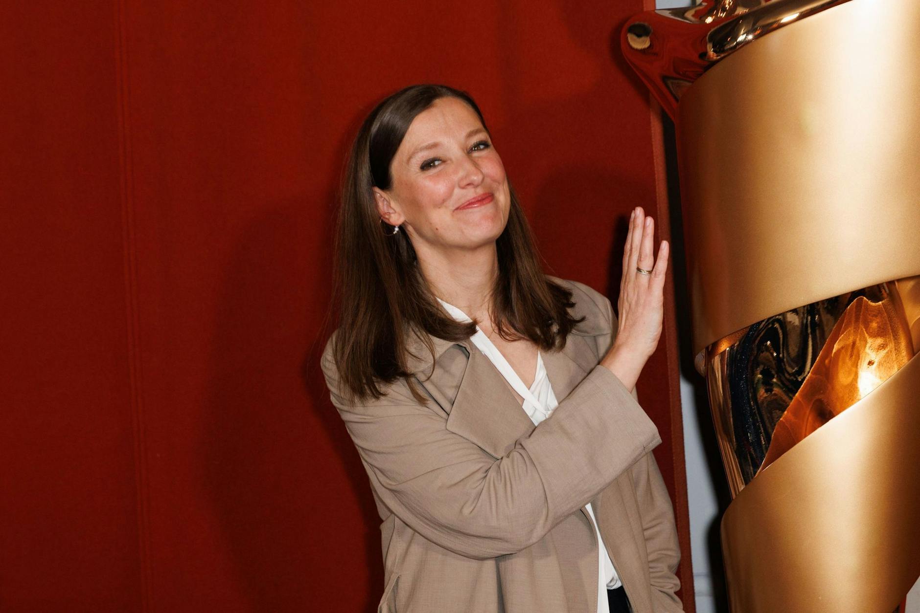 ARCHIV - Die Präsidentin der Deutschen Filmakademie, Alexandra Maria Lara.