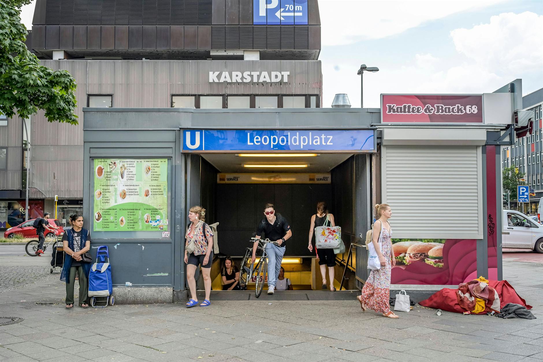 U-Bahnhof Leopoldplatz: Duo greift BVG-Mitarbeiter an