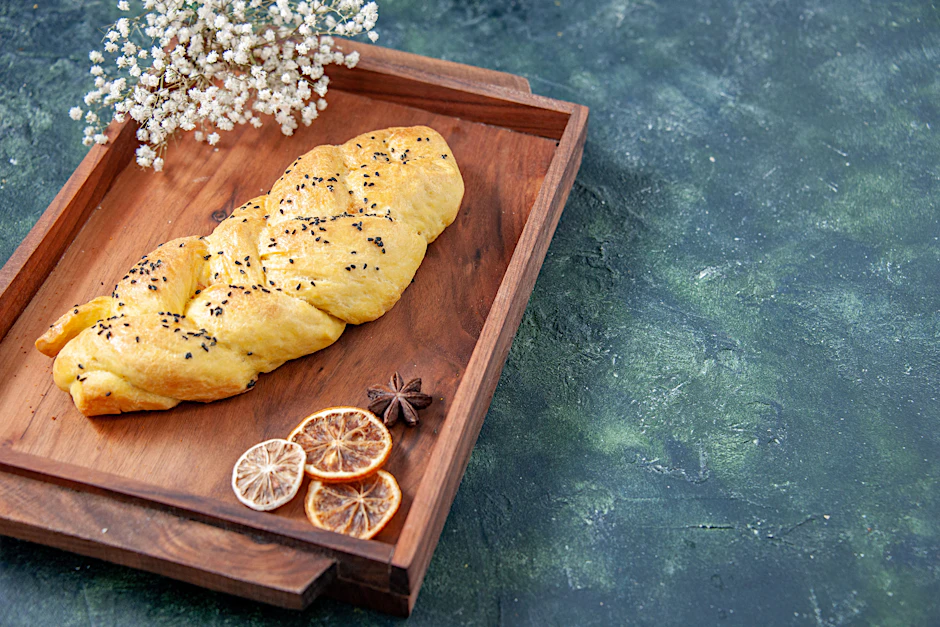 Beim Käsebrot wird der Käse vorm Backen in den Teig gedreht.