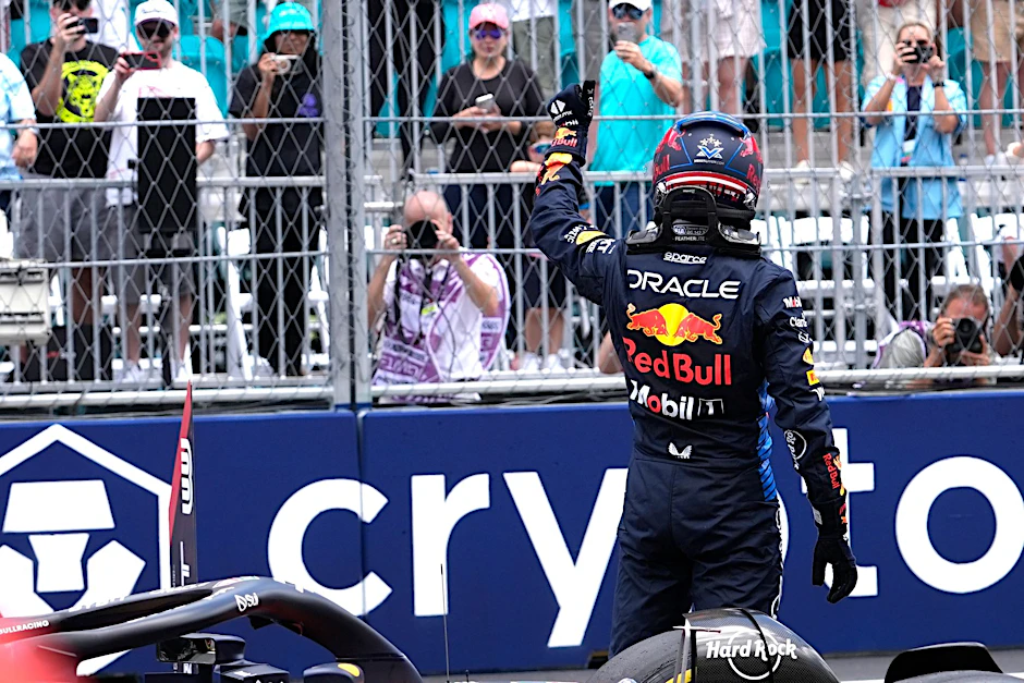 Max Verstappen sicherte sich für den Grand Prix von Miami die Pole Position.  