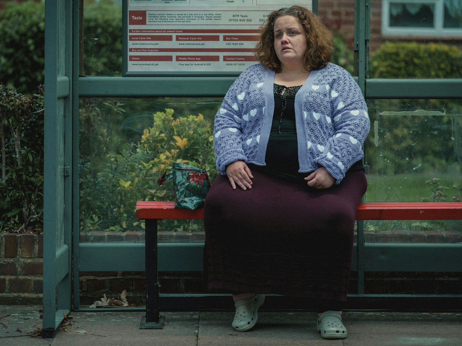 In der Serie Rentierbaby spielt Schauspielerin Jessica Gunning die Stalkerin Martha.