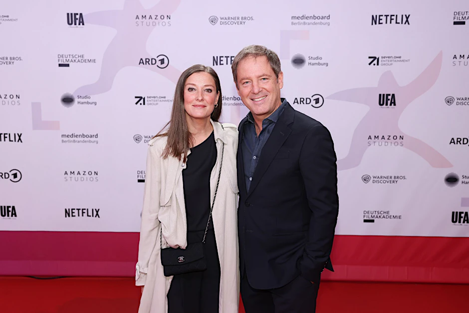 ARCHIV - Alexandra Maria Lara und Florian Gallenberger kommen zu der Verleihung des Nachwuchspreises «First steps» für Filmschaffende.  