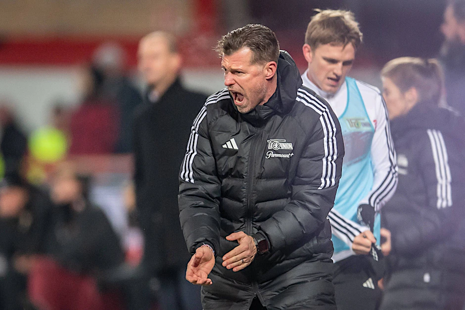 U19-Trainer Marco Grote (51) sprang bereits nach der Trennung von Urs Fischer für ein Spiel ein und soll jetzt den 1. FC Union vor dem Abstieg retten.