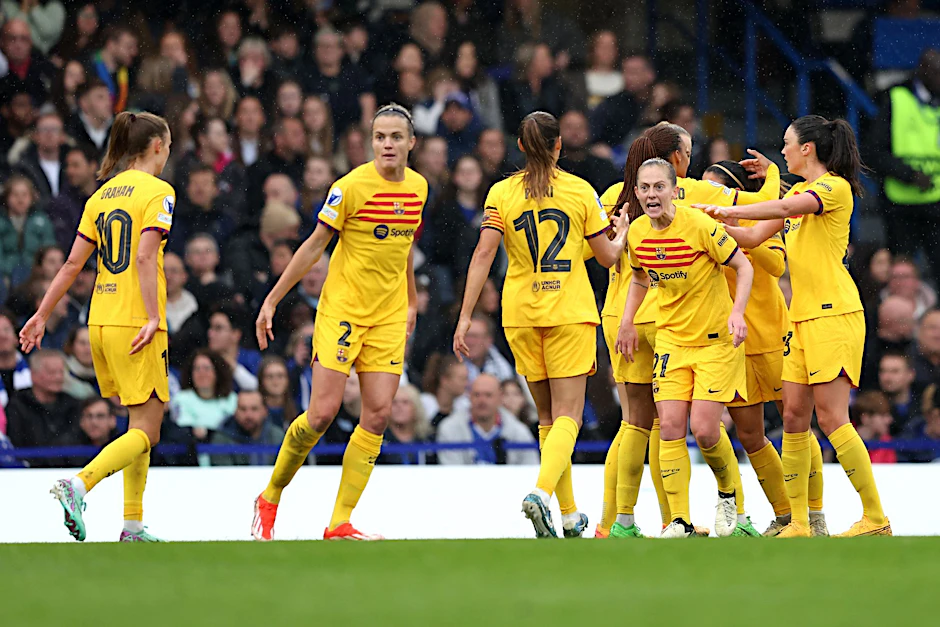 Die Frauen des FC Barcelona haben das Champions-League-Finale erreicht.  