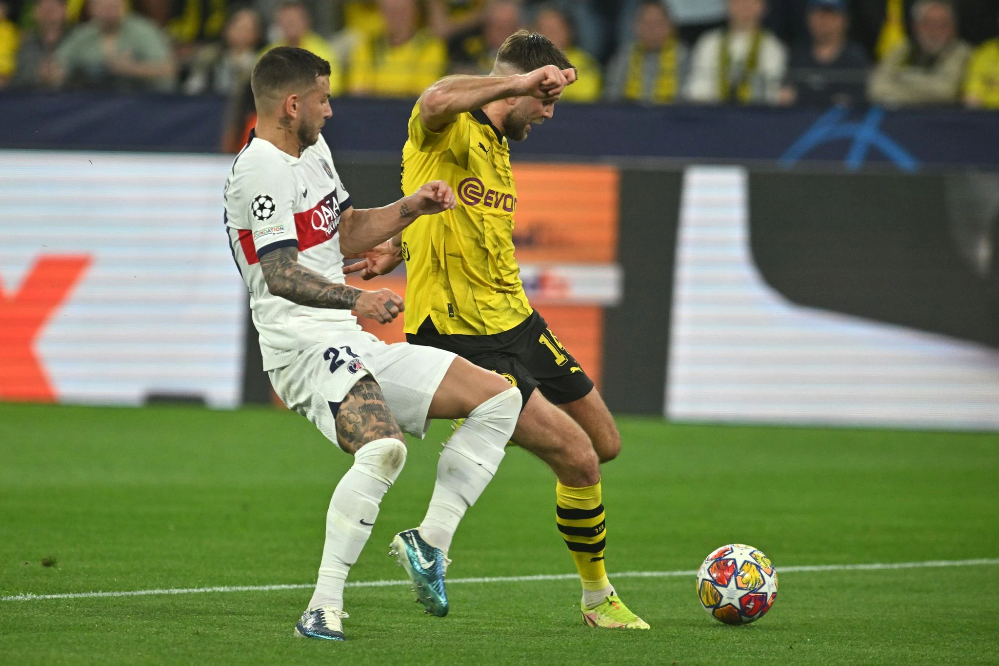 Brachte den BVB in Führung: Niclas Füllkrug (r).  