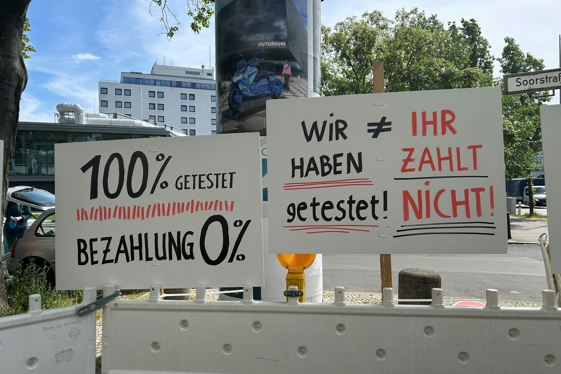 Corona-Teststellen in Berlin: Betreibern droht Insolvenz, 120 Millionen ...