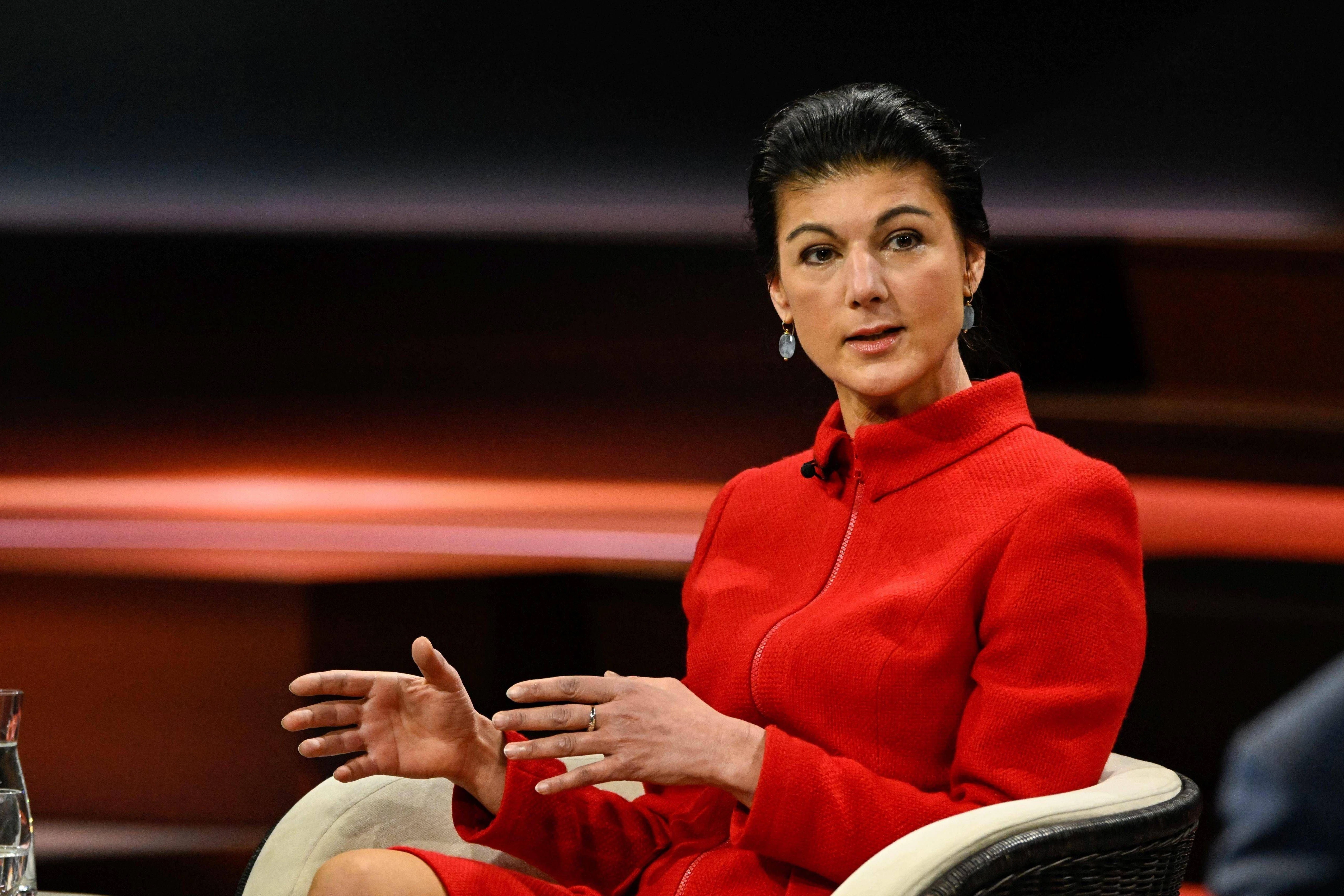 Sahra Wagenknecht bei Markus Lanz
