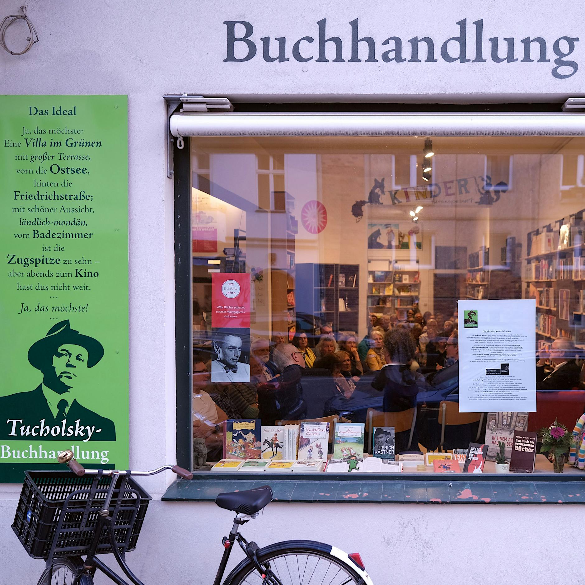 Traditionsreiche Tucholsky-Buchhandlung in Mitte schließt: Das sind die Gründe