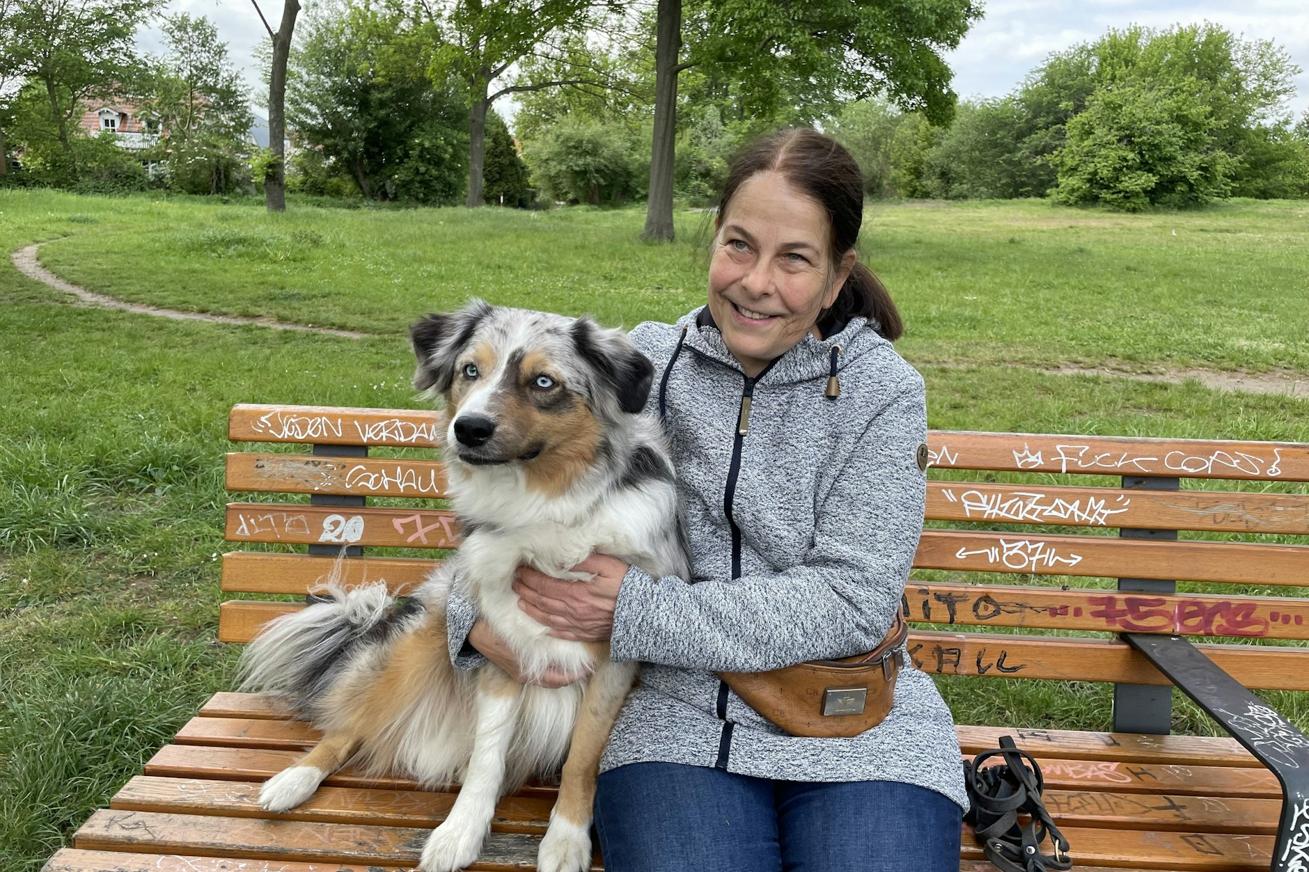Miniature American Shepherd Lenni ist unser dritter Wochengewinner und Besitzerin Kerstin freut sich sehr!
