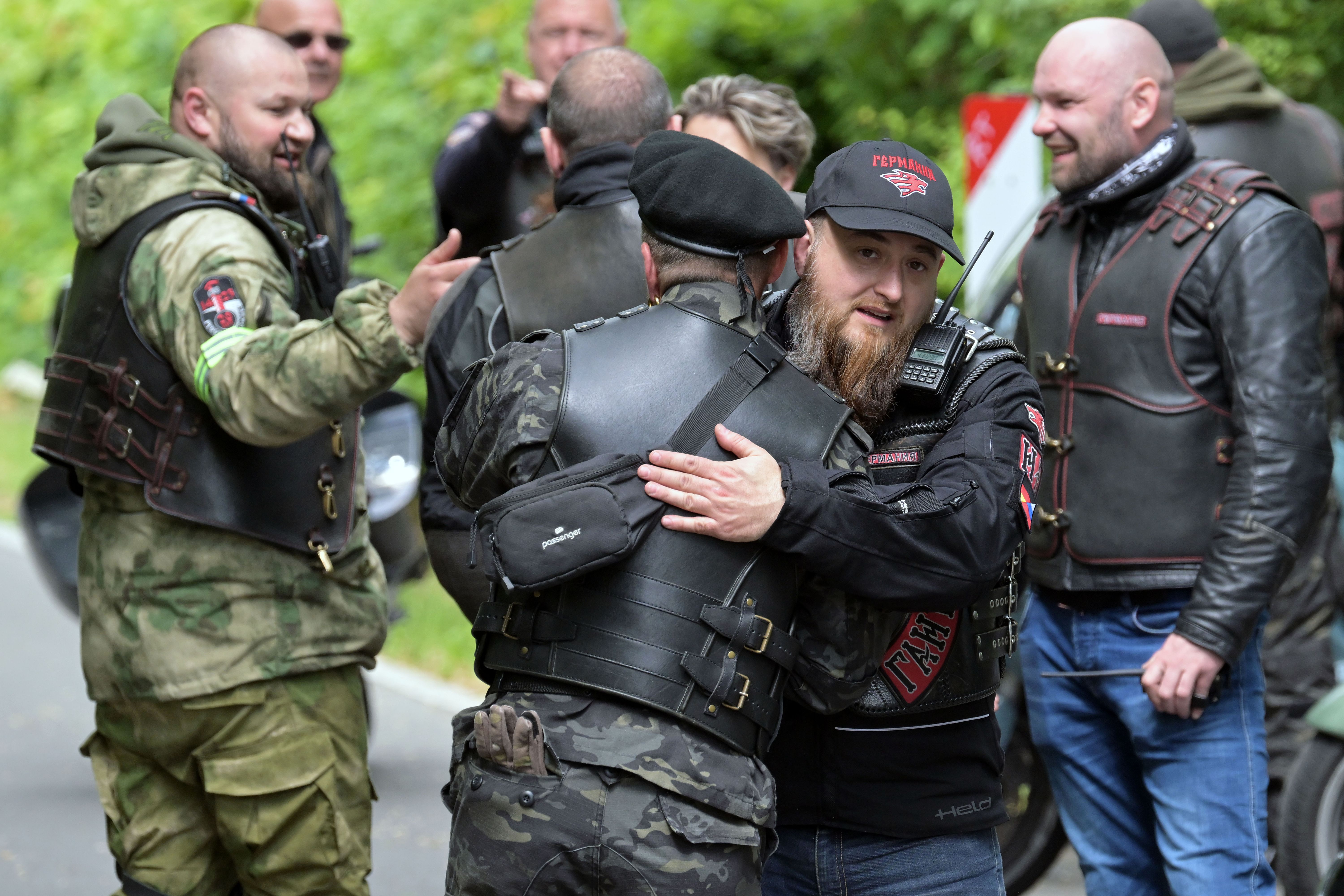 Image - Russische Rockerbande „Nachtwölfe“ kreuzt in Potsdam auf
