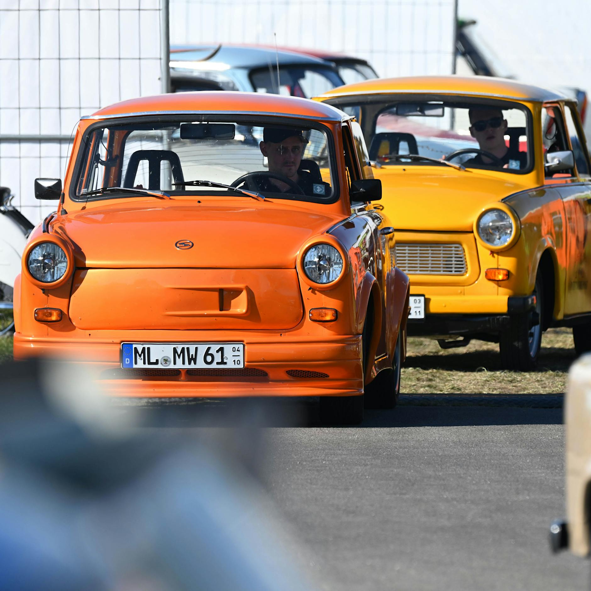 Es geht um die „Pappe“: Trabi-Fans feiern ihr DDR-Kult-Auto