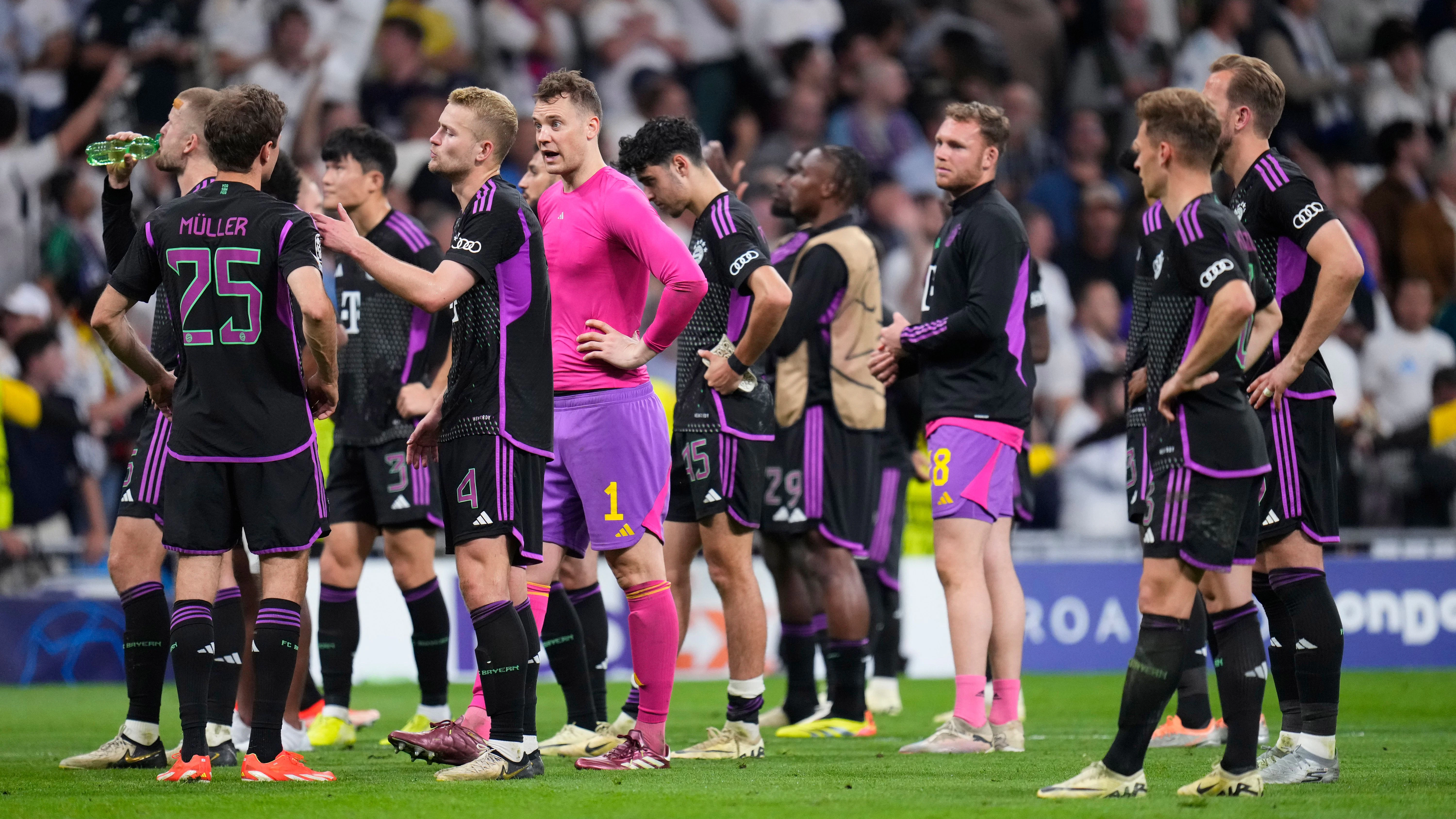 Die Bayern dürfen lange auf das Finale in der Königsklasse gegen Dortmund hoffen. Nach dem Spiel gegen Real Madrid&nbsp;ist die Enttäuschung groß.