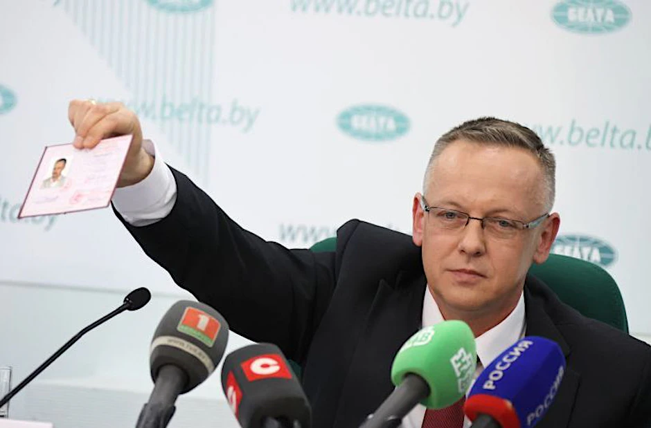 PiS-naher Richter Tomasz Szmydt flüchtete nach Belarus.