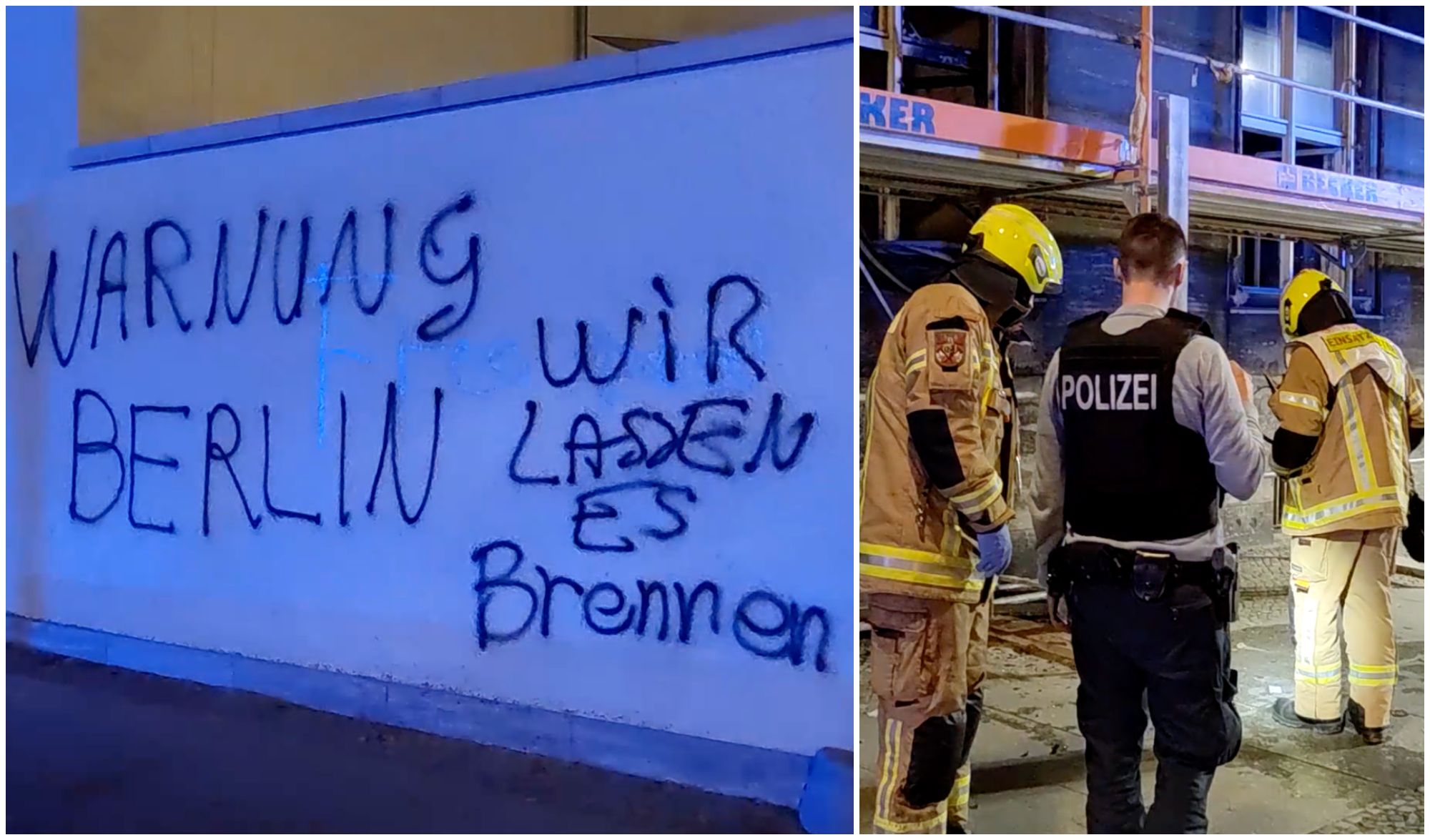 Image - VIDEO: Brandanschlag auf Bürgeramt: „Brennt Gaza, brennt Berlin“