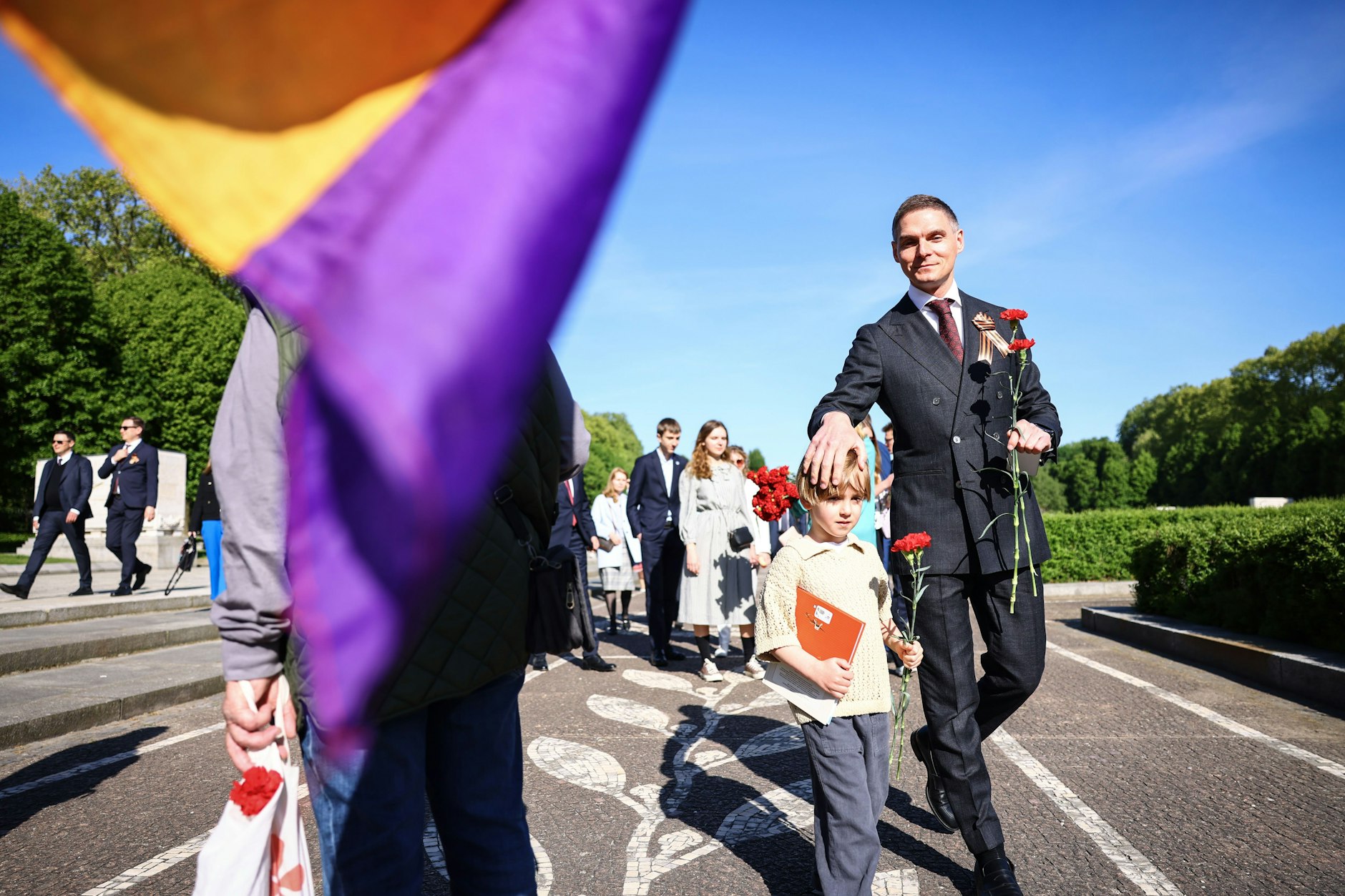 Viele Familien gedachten 