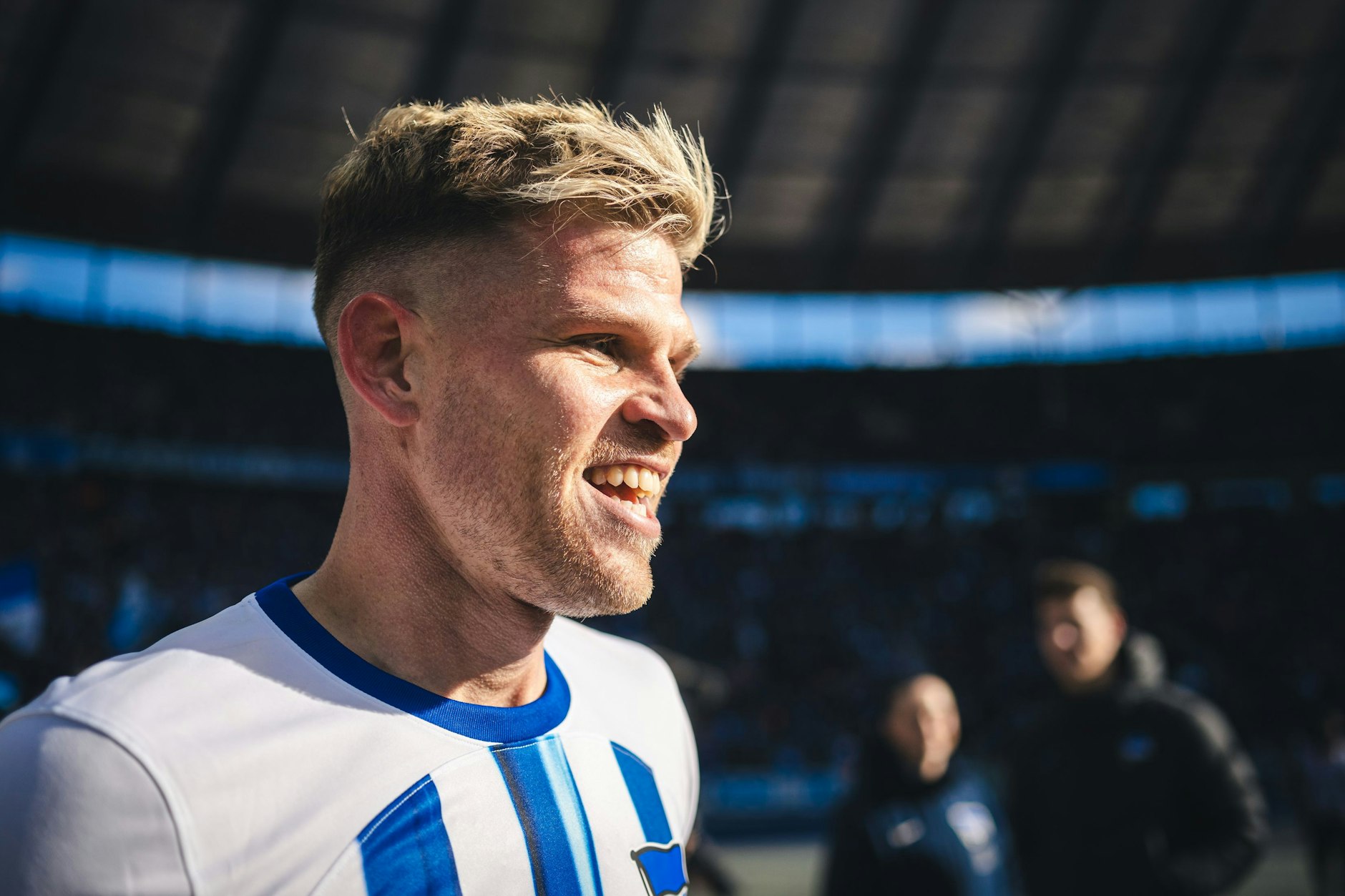 Florian Niederlechner hat mit Hertha BSC eine Saison in der 2. Bundesliga erlebt, in der für den Verein und ihn persönlich mehr drin gewesen wäre.