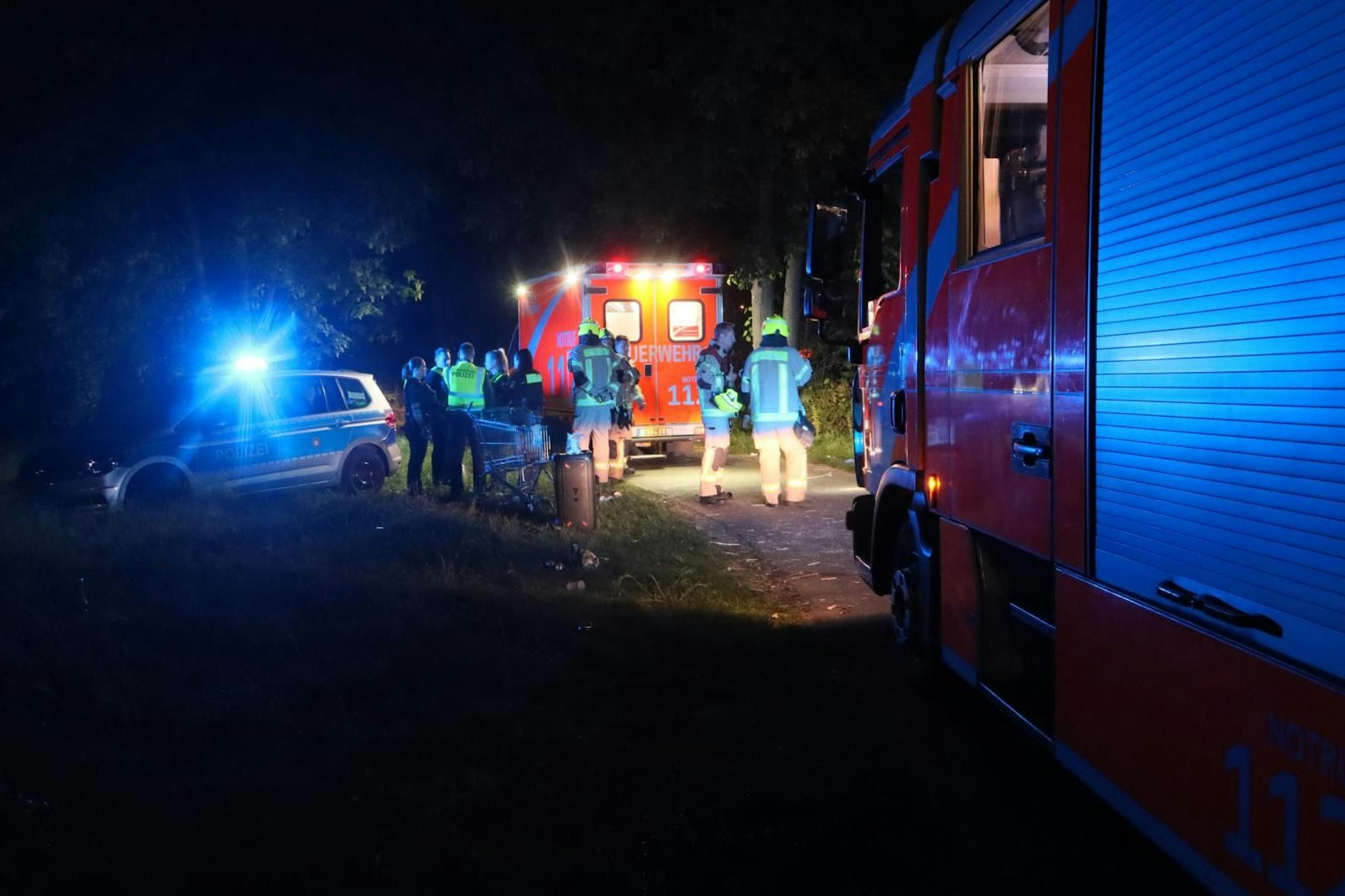 Einer Feier am Teltowkanal endete für einen 37-Jährigen tragisch.