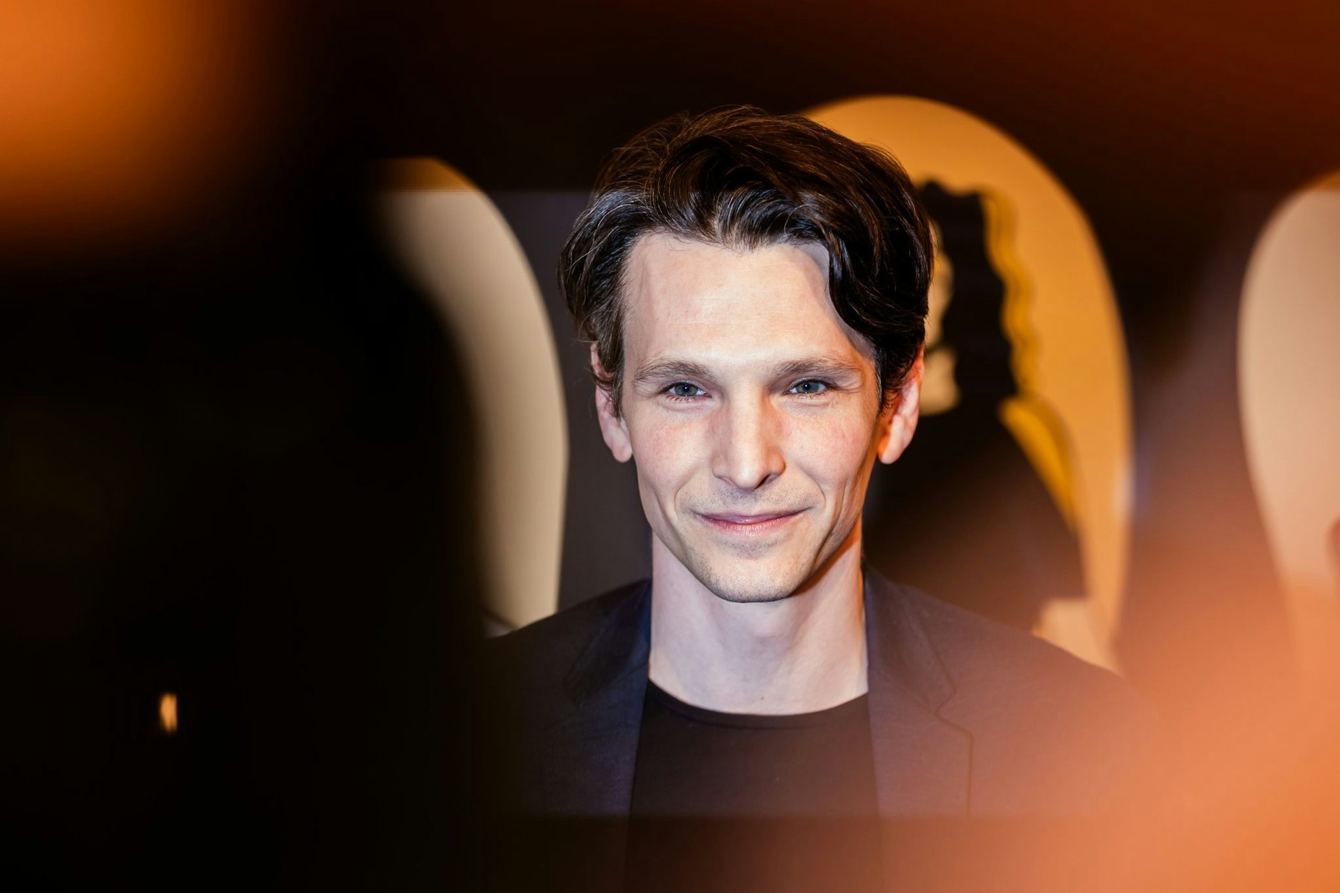 Schauspieler Sabin Tambrea bei der Premiere in Berlin.