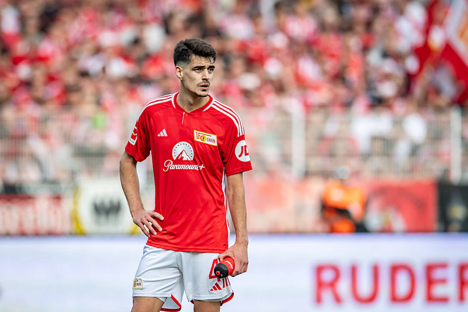 Union-Verteidiger Diogo Leite schaut nach vorn. Wechselt der Portugiese zu Meister Leverkusen?