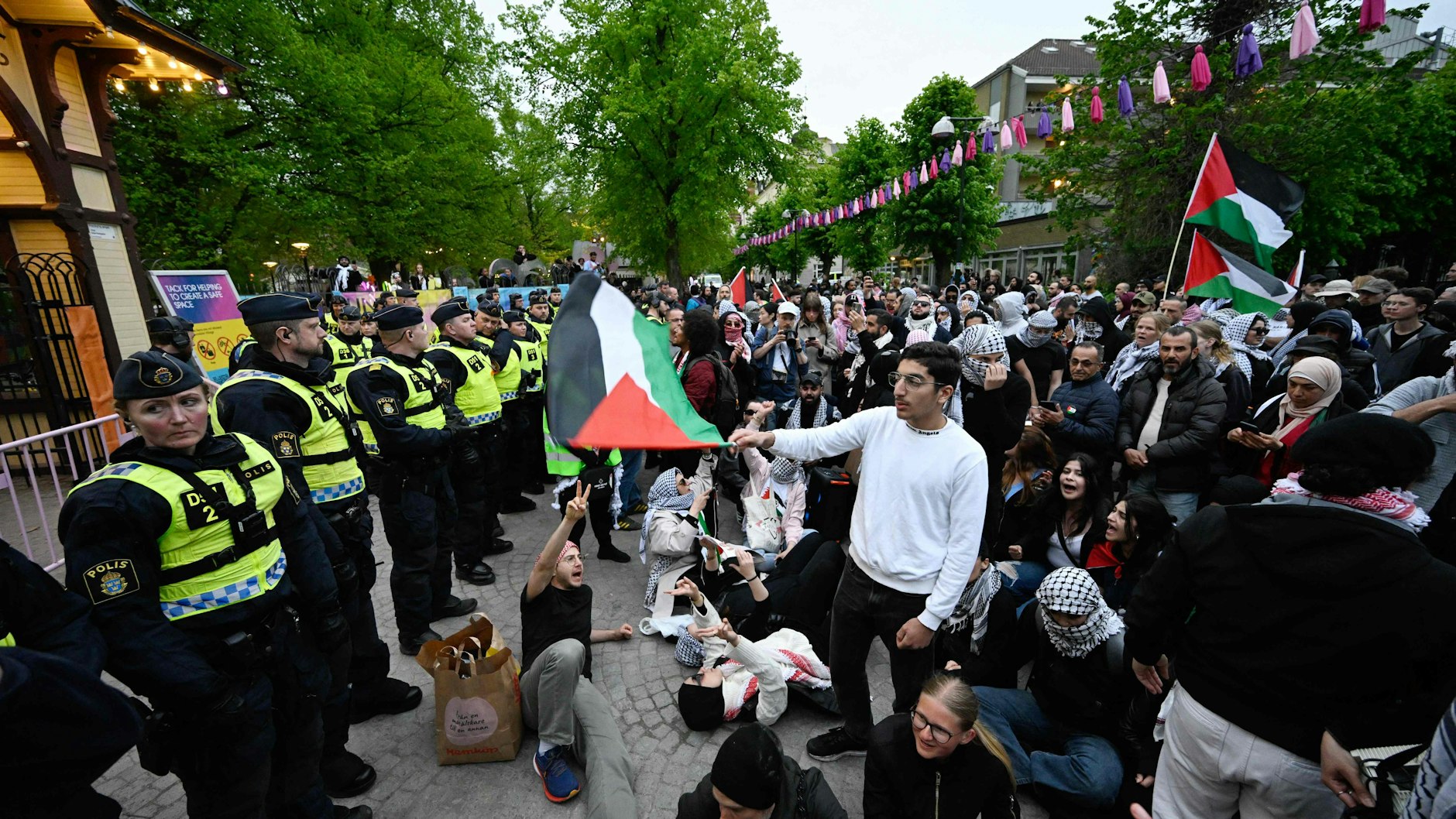 Der ESC in Malmö wird überschattet von Protesten gegen das Teilnehmerland Israel.