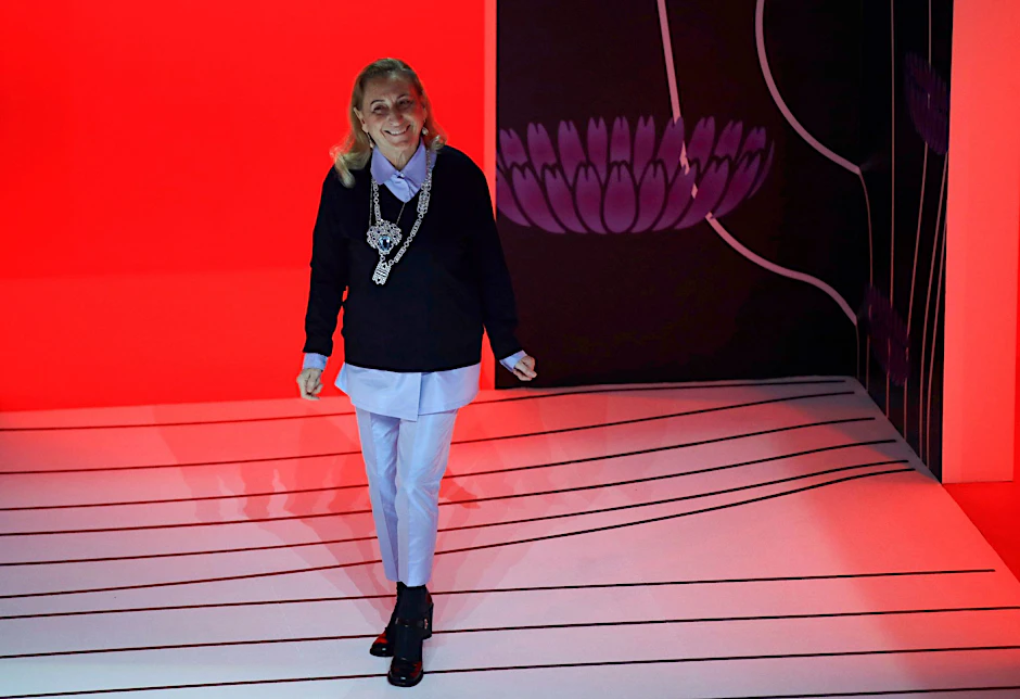 ARCHIV - Miuccia Prada feiert ihren 75. Geburtstag (Archivbild).  