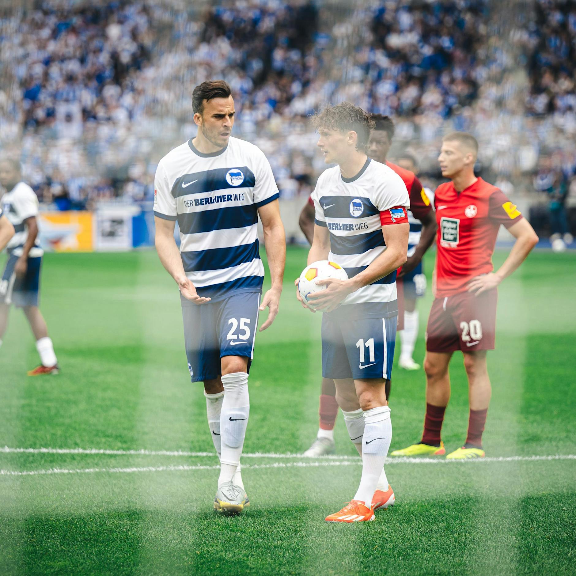 Hertha BSC: Darum zofften sich Tabakovic und Reese um den Elfer