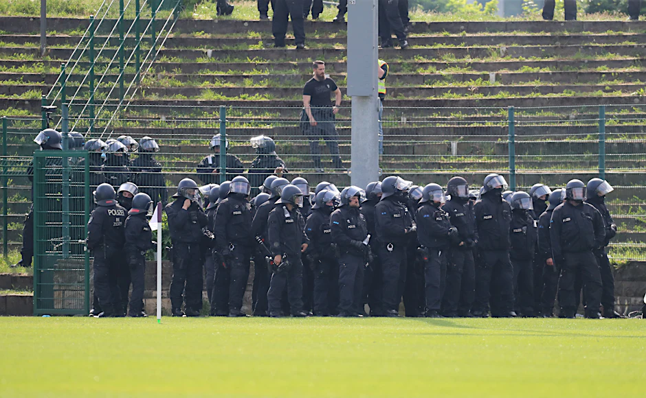 Die Partie des BFC<b>&nbsp;am Sonntag bei Chemie Leipzig ist wieder ein Hochrisikospiel.</b>