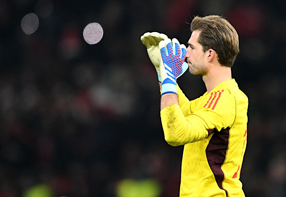 ARCHIV - Hofft noch auf den Sprung in den EM-Kader: Kevin Trapp.  