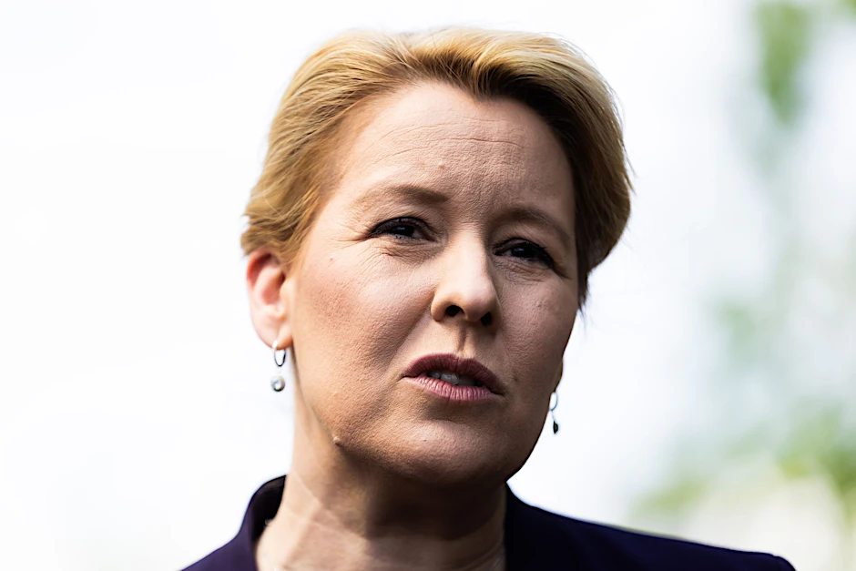 Berlins Wirtschaftssenatorin Franziska Giffey (SPD) ist tief beunruhigt.