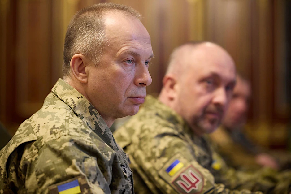 ARCHIV - Generaloberst Olexander Syrskyj: «Die Situation ist schwierig.»  ma Press/dpa