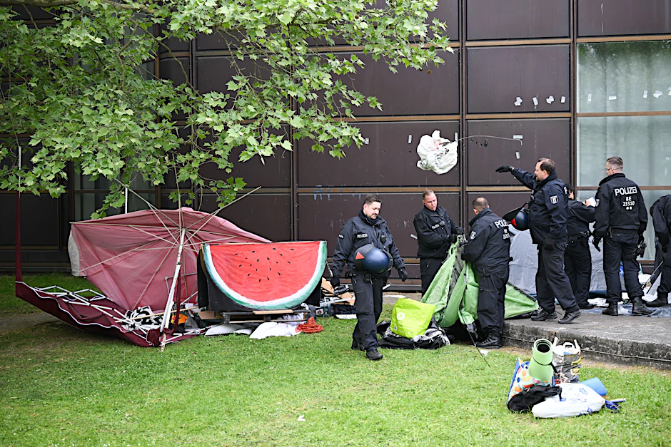 Die Uni-Proteste in Berlin und der lange Schatten der Solidarität
